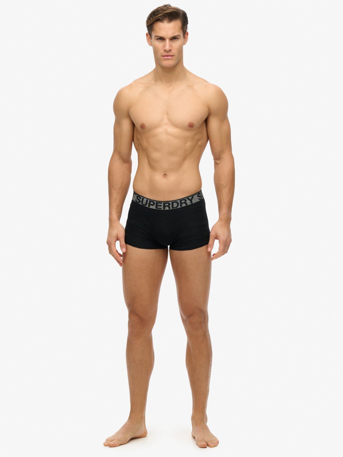 Image 2 of 3 of Superdry 3 Pack Boxers- Black