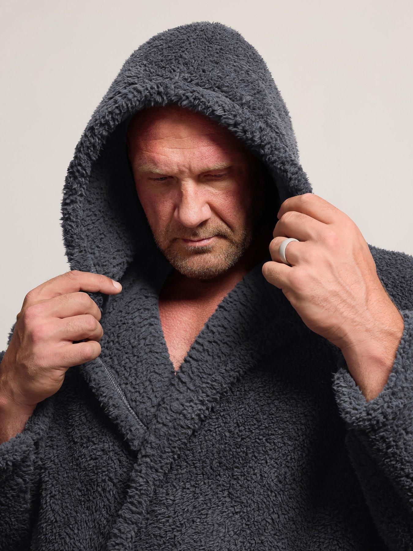 Image 3 of 3 of BadRhino Charcoal Heavy Borg Robe - Dark Grey