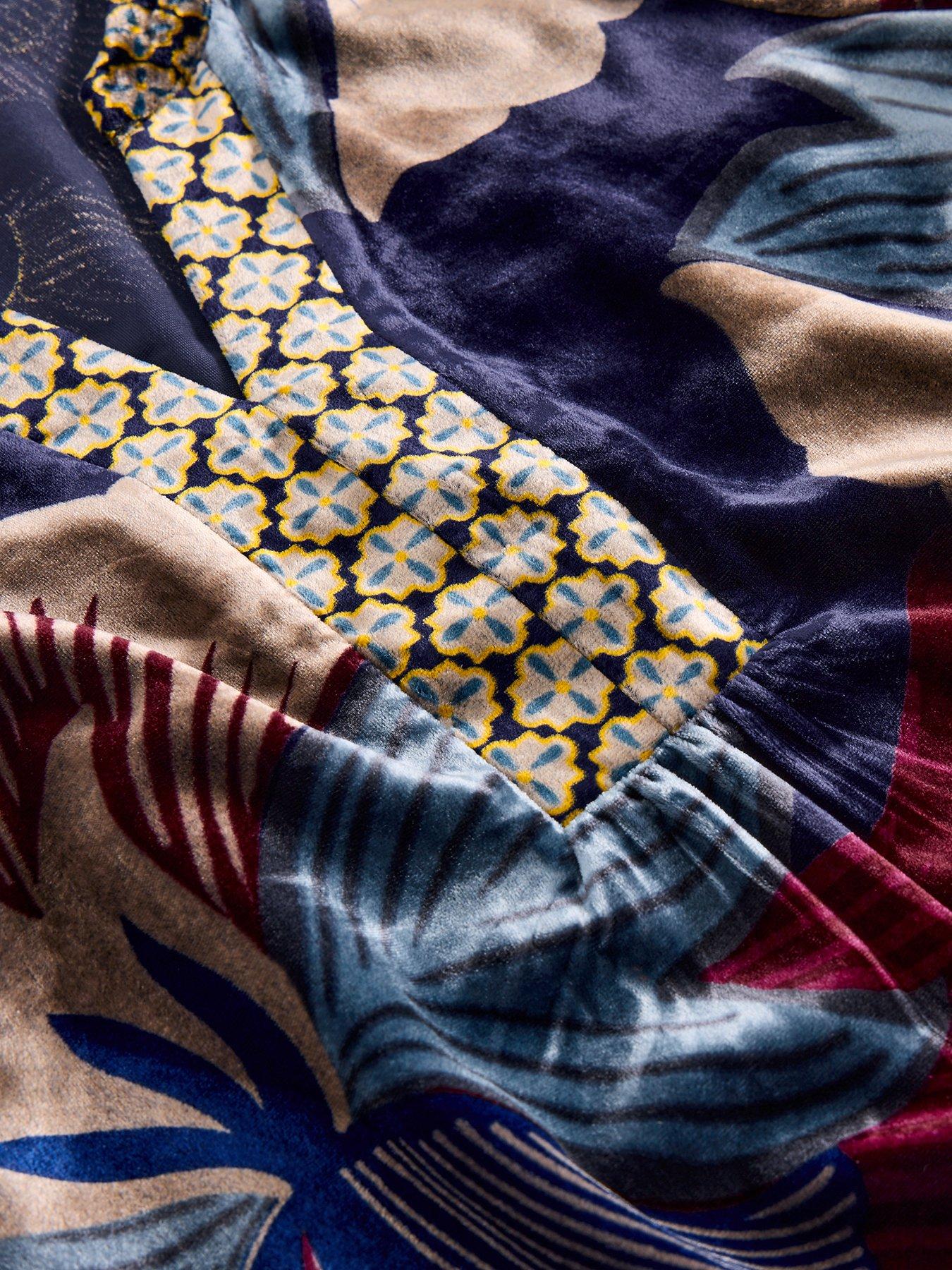  image of white-stuff-ash-velvet-top-blue