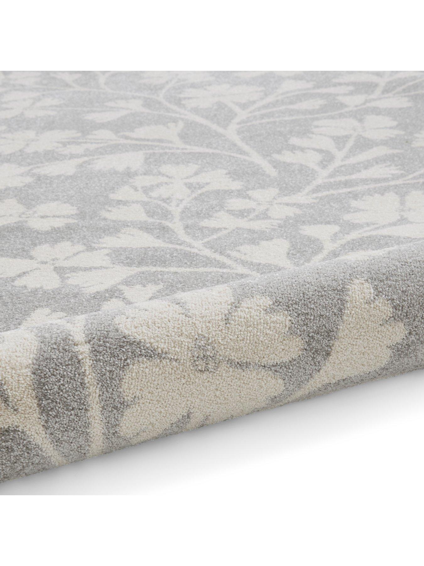  image of catherine-lansfield-grace-floral-grey