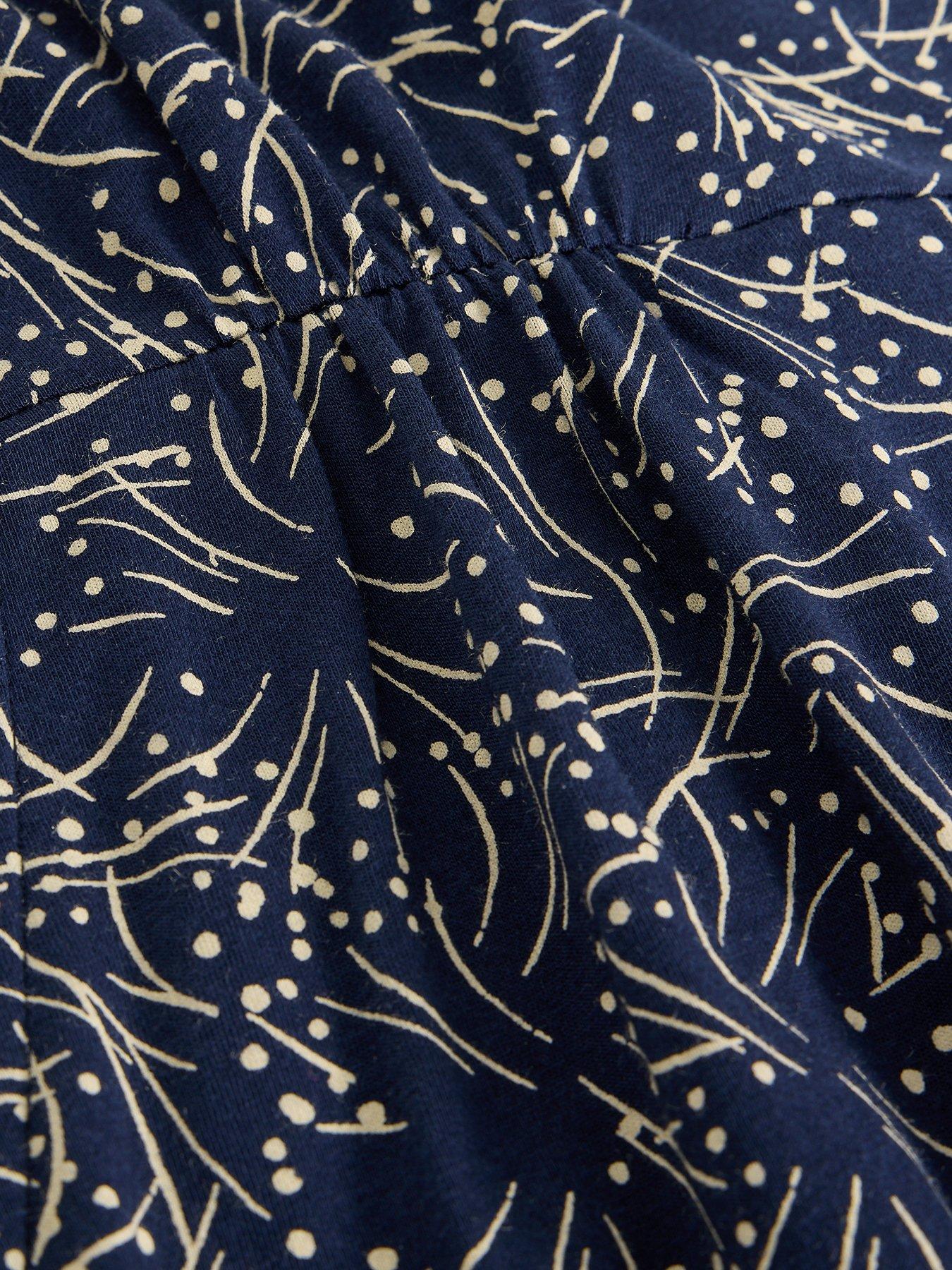 Image 6 of 6 of White Stuff Tallie Jersey Dress - Blue