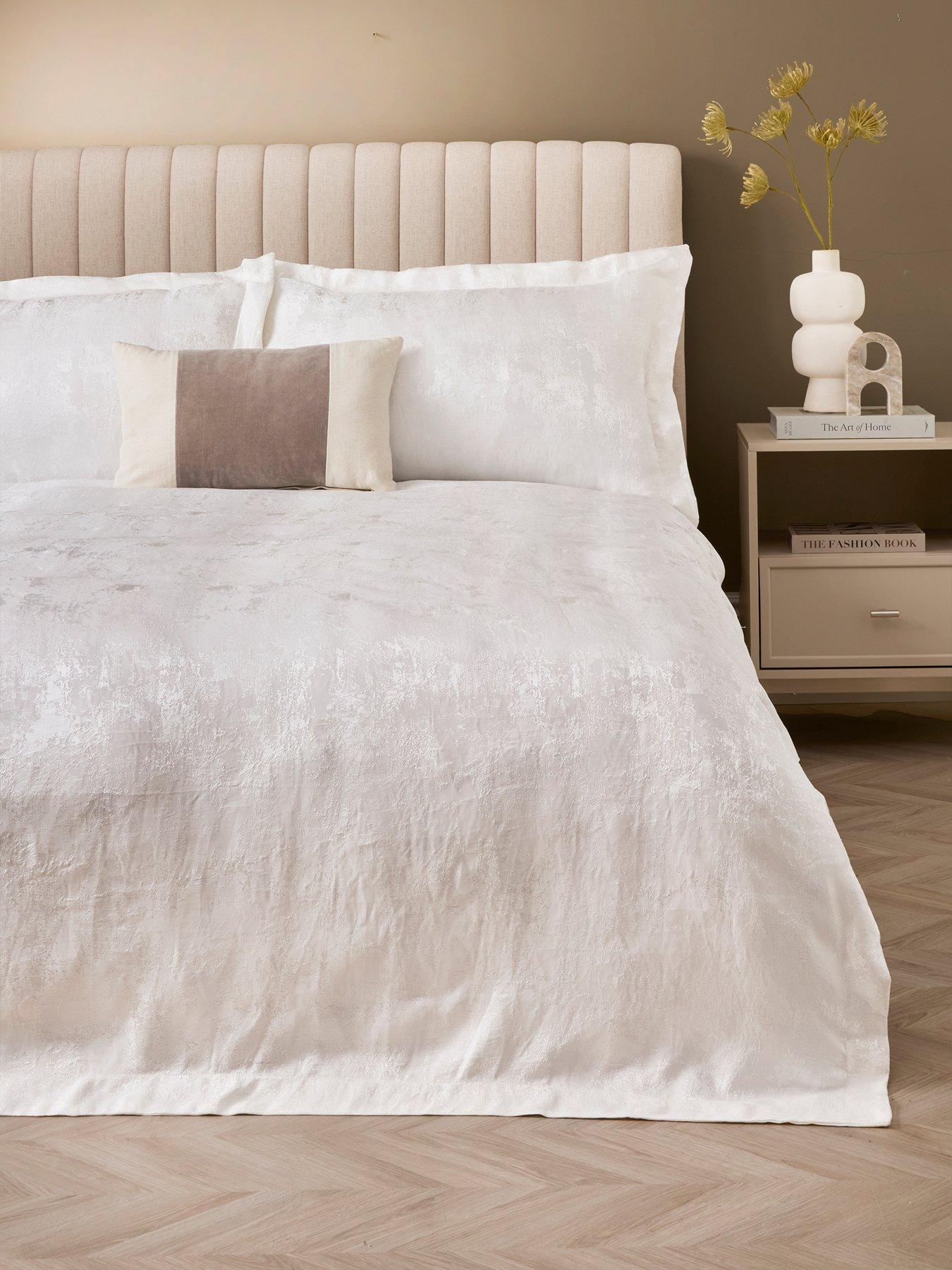 Image 1 of 5 of The Very Collection Luxe Textured Jacquard Duvet Set