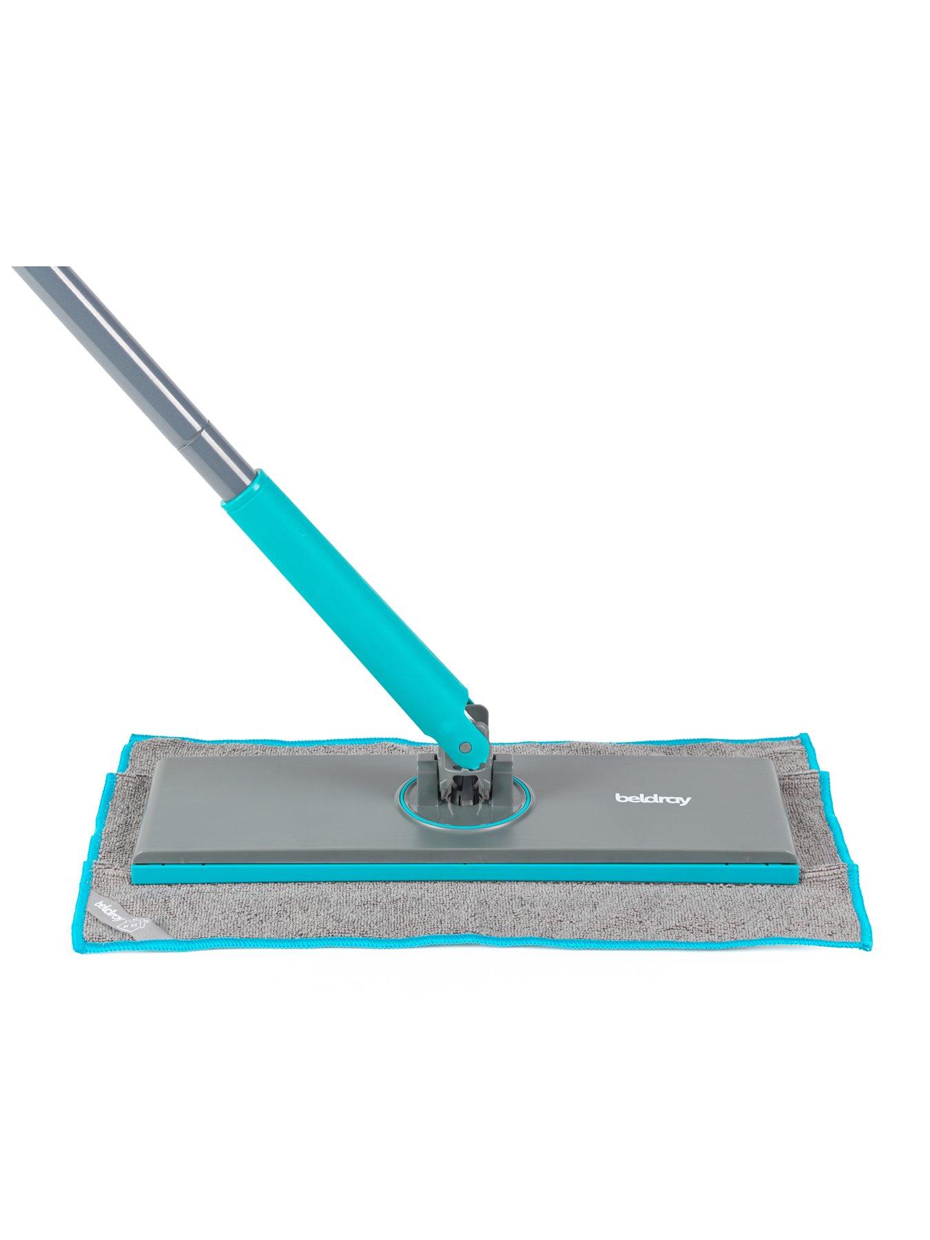  image of beldray-antibac-floor-clip-mop-amp-cloth-set