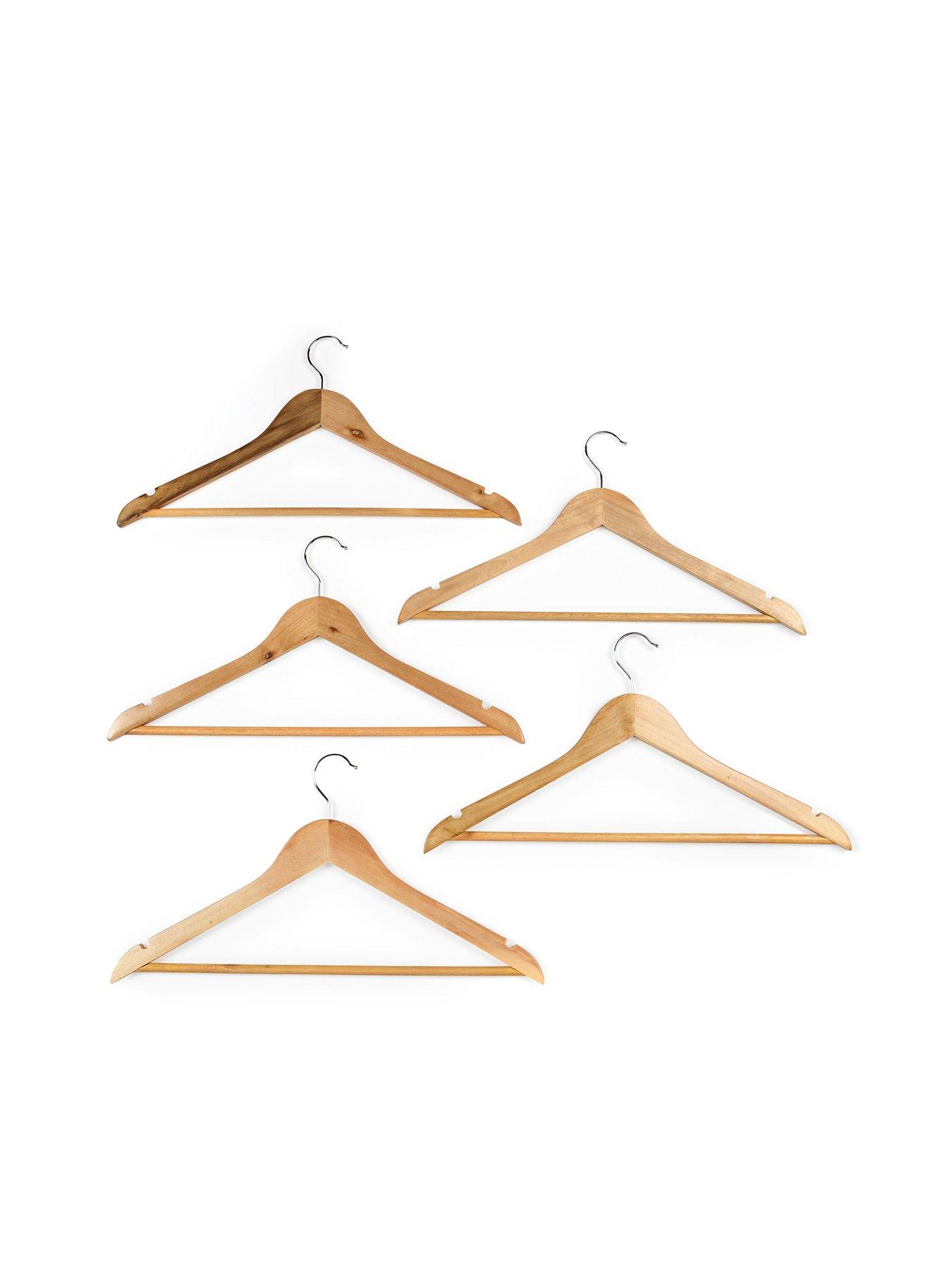 undefined 10 Pack Wooden Hangers