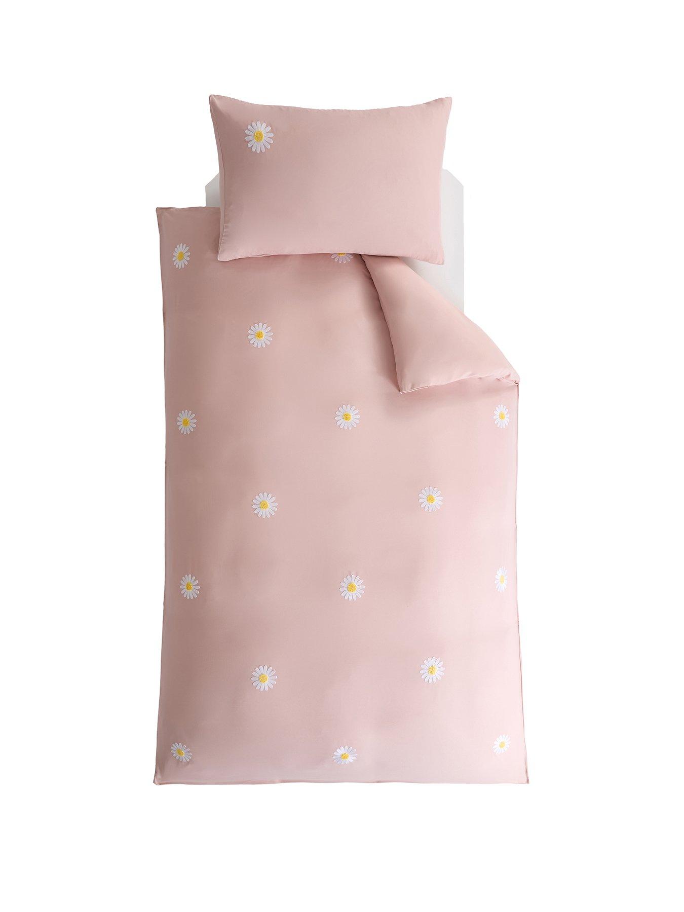 Image 2 of 2 of The Very Collection Embroidered Daisy Duvet Set