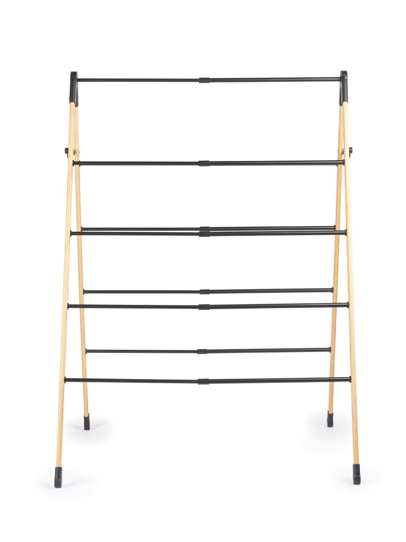 Beldray Extendable Bamboo Ladder Airer | Littlewoods