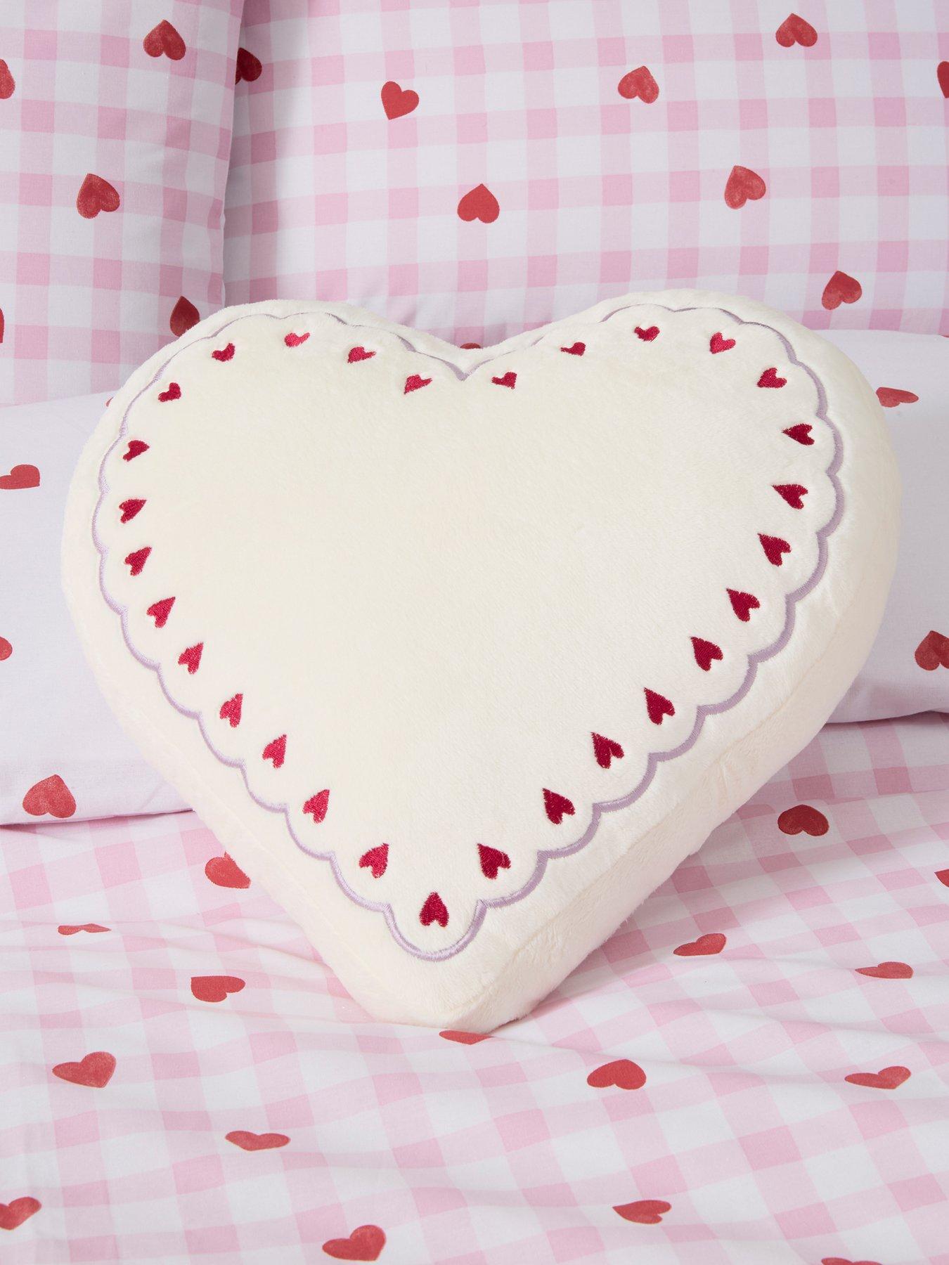  image of the-very-collection-heart-shaped-cushion