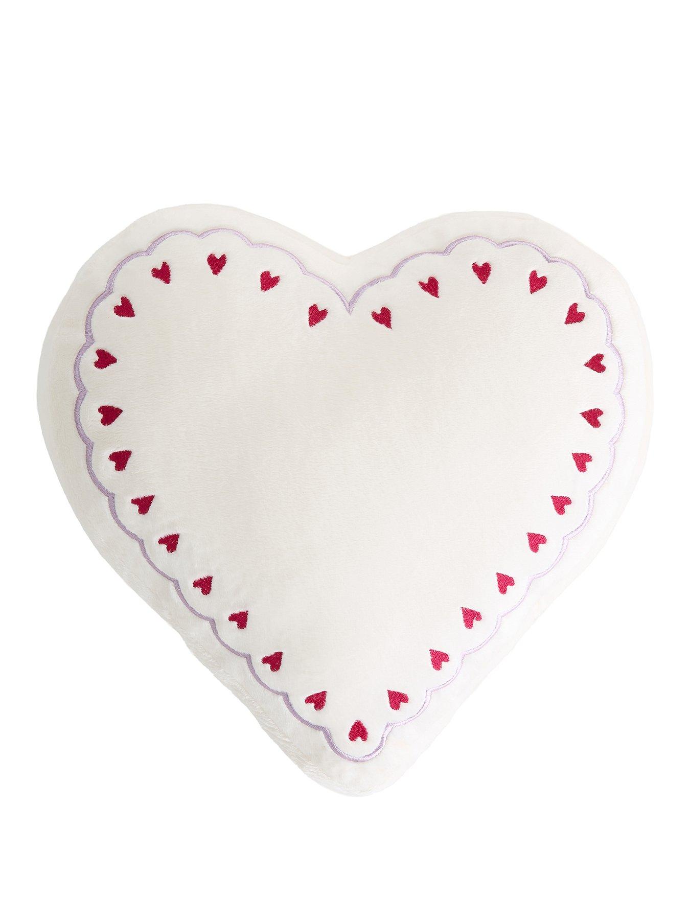  image of the-very-collection-heart-shaped-cushion