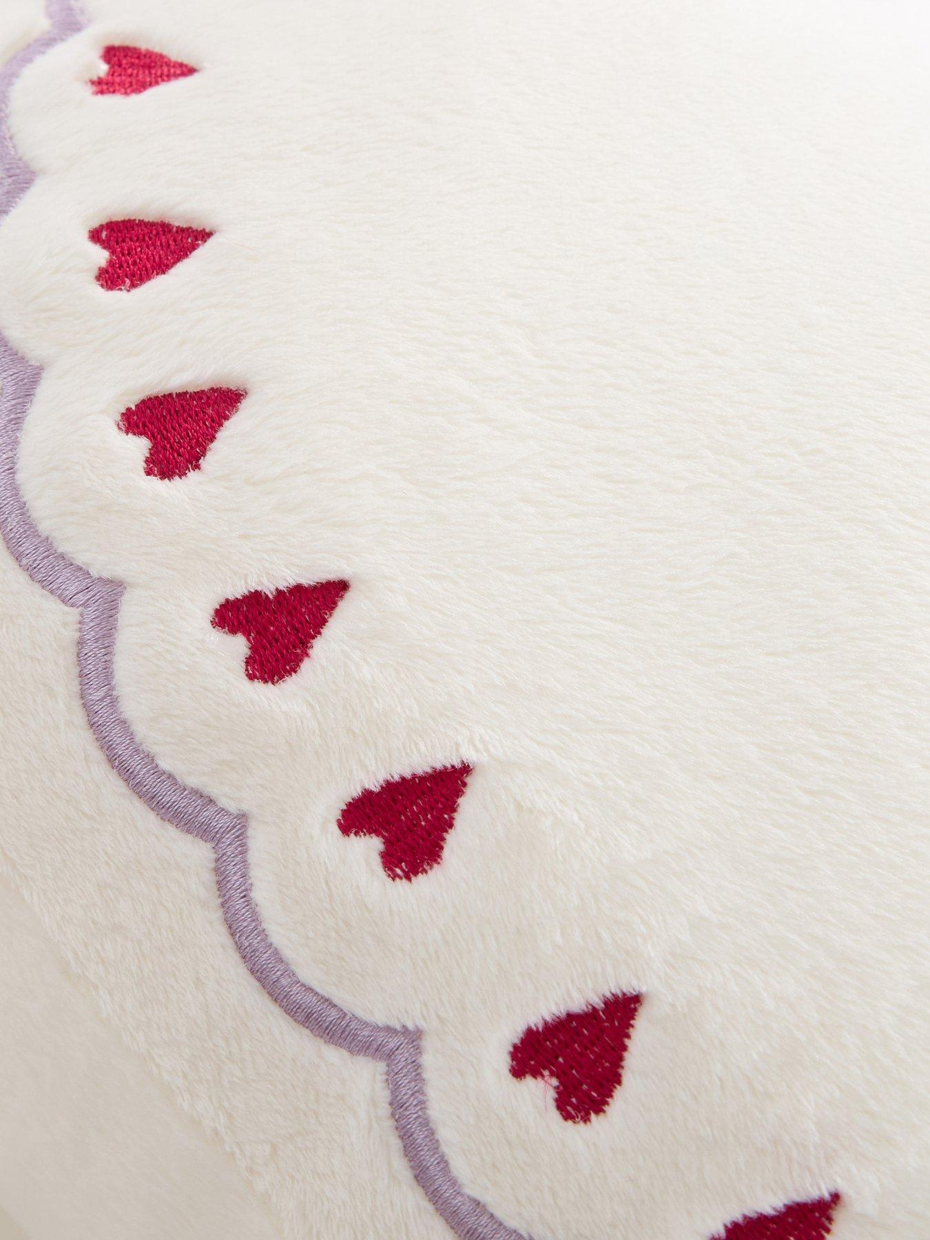  image of the-very-collection-heart-shaped-cushion