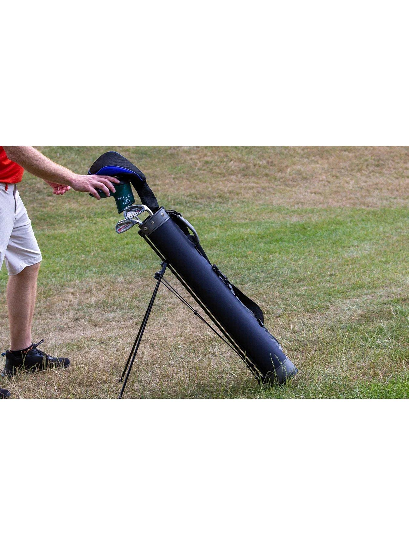 Image 4 of 8 of LONGRIDGE Golf Travelite Stand Bag -&nbsp;Navy/Silver