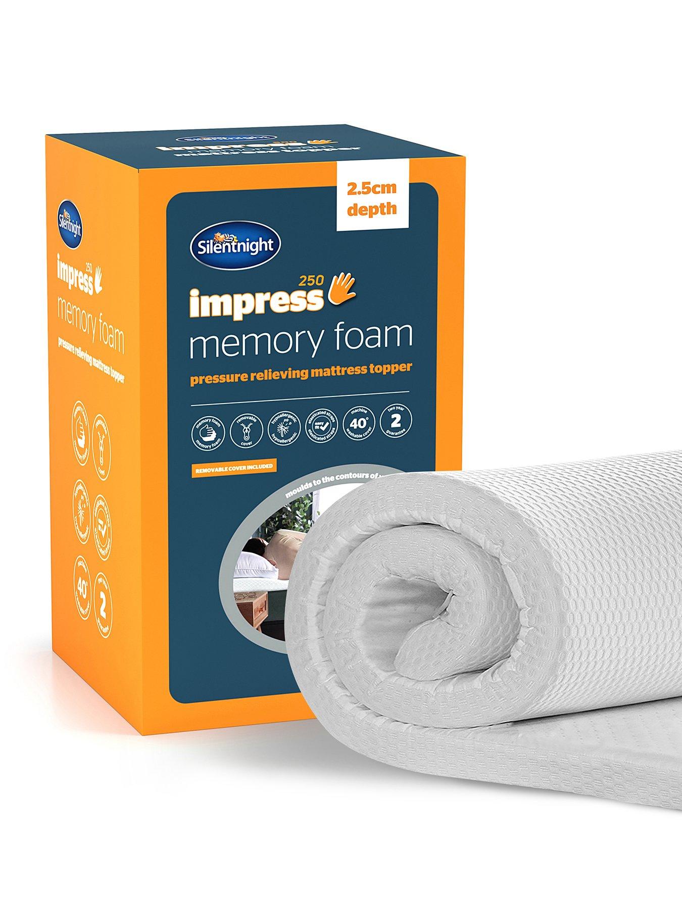 undefined Impress 2.5cm Memory Foam Mattress Topper