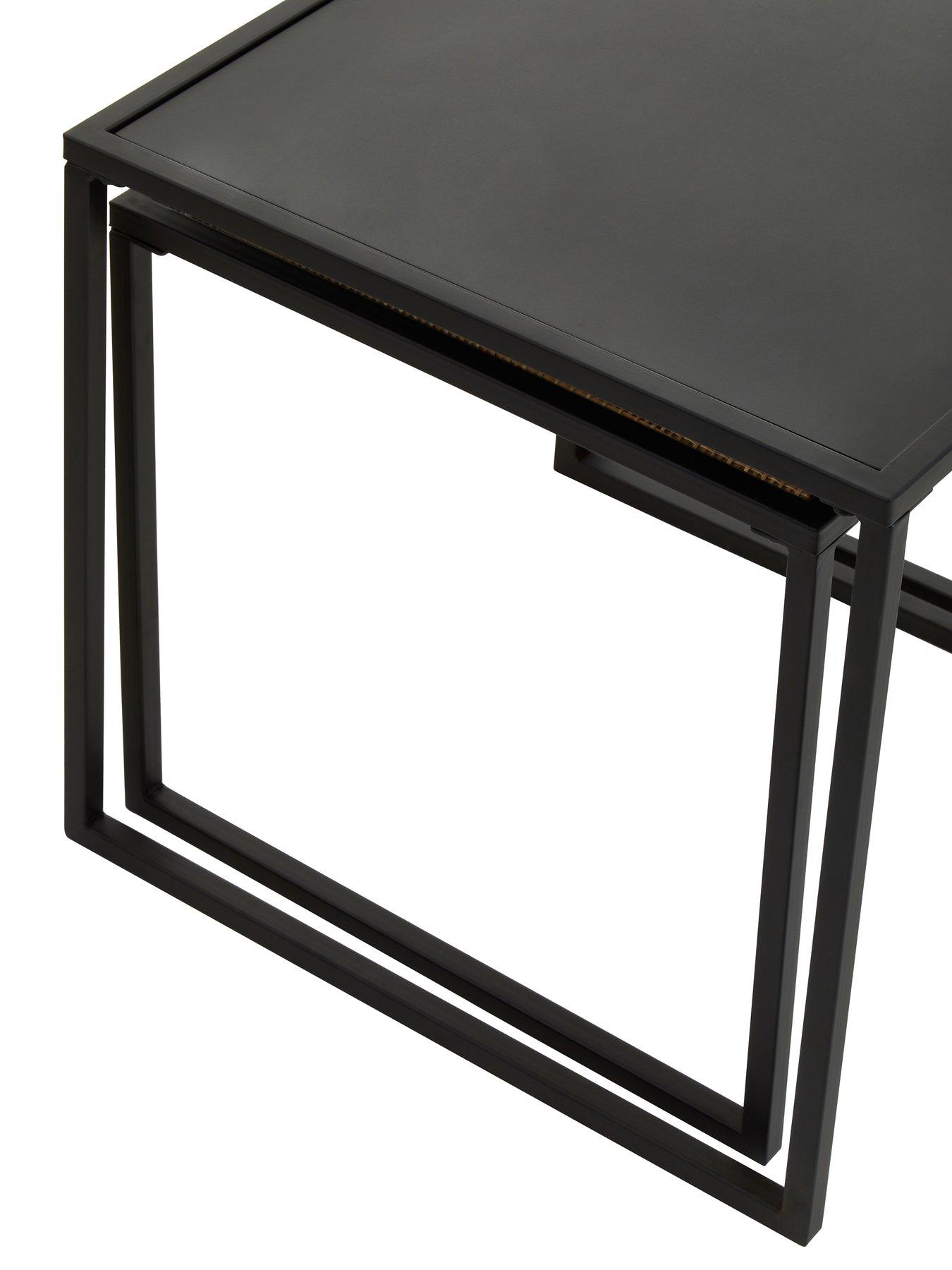 Image 4 of 7 of Premier Housewares Depok Nest Of Two Tables