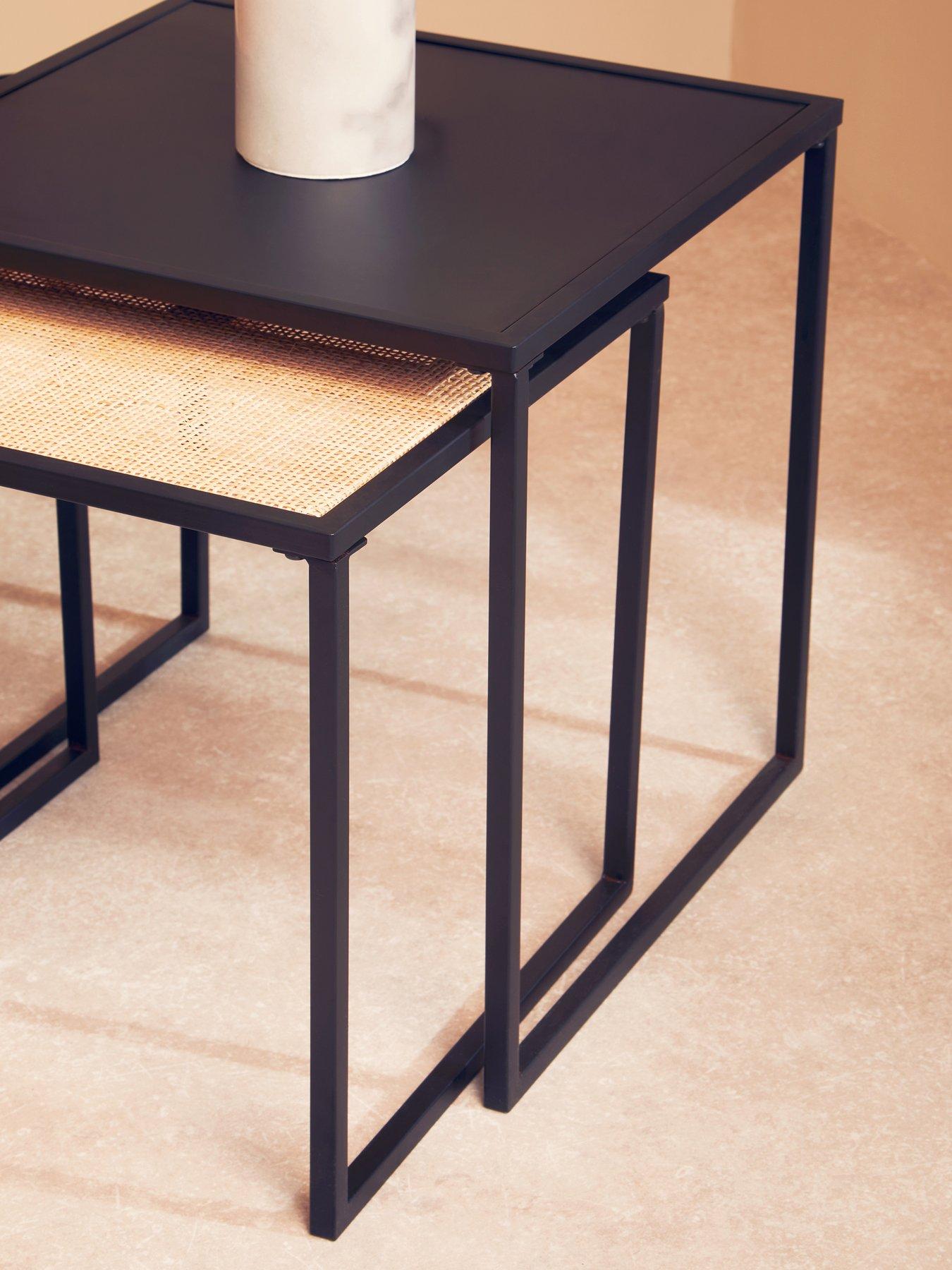 Image 7 of 7 of Premier Housewares Depok Nest Of Two Tables
