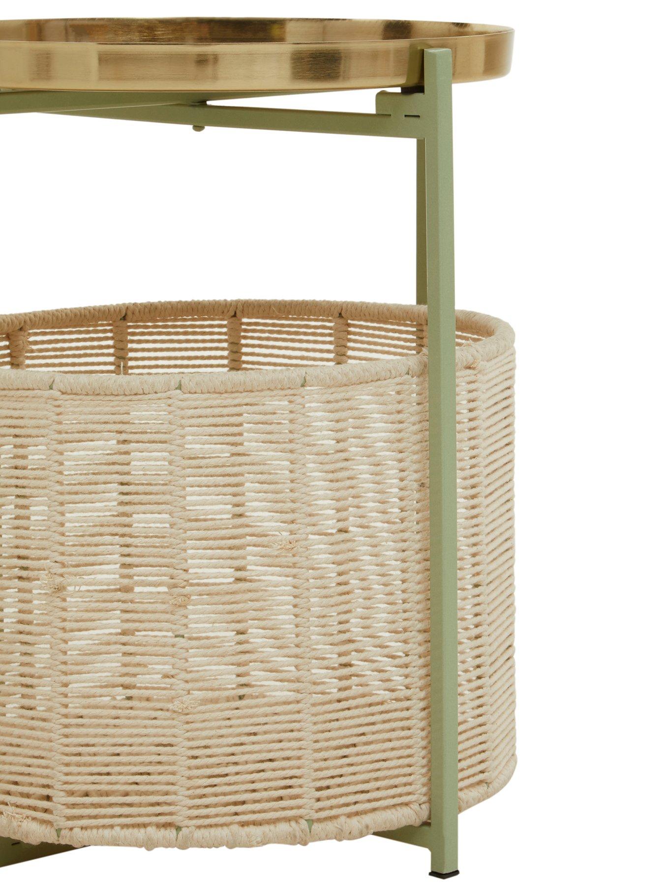 Image 4 of 7 of Premier Housewares Sabia Two Tier Side Table