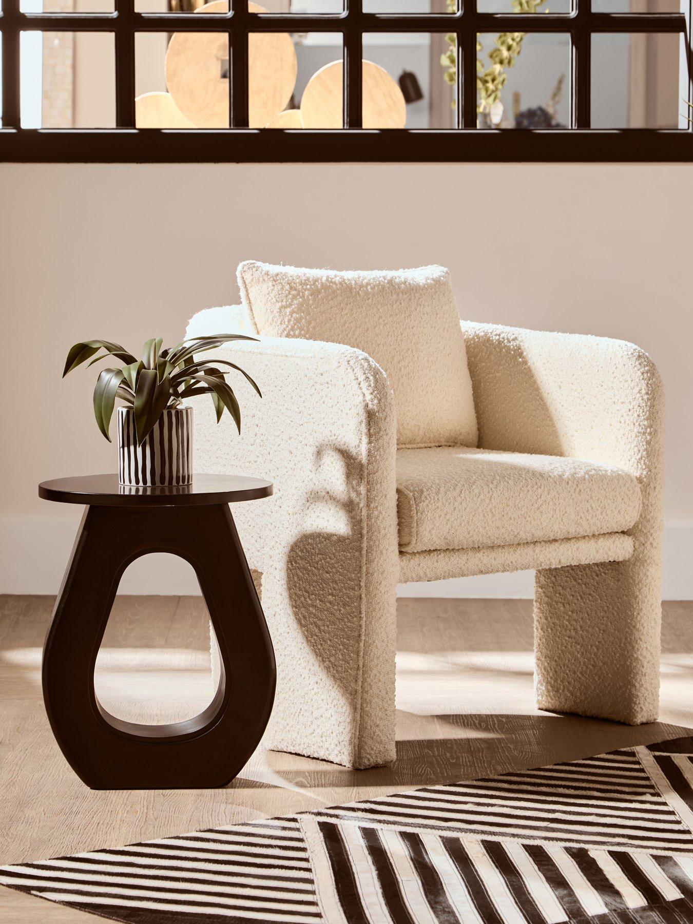  image of interiors-by-premier-walsa-mango-wood-side-table