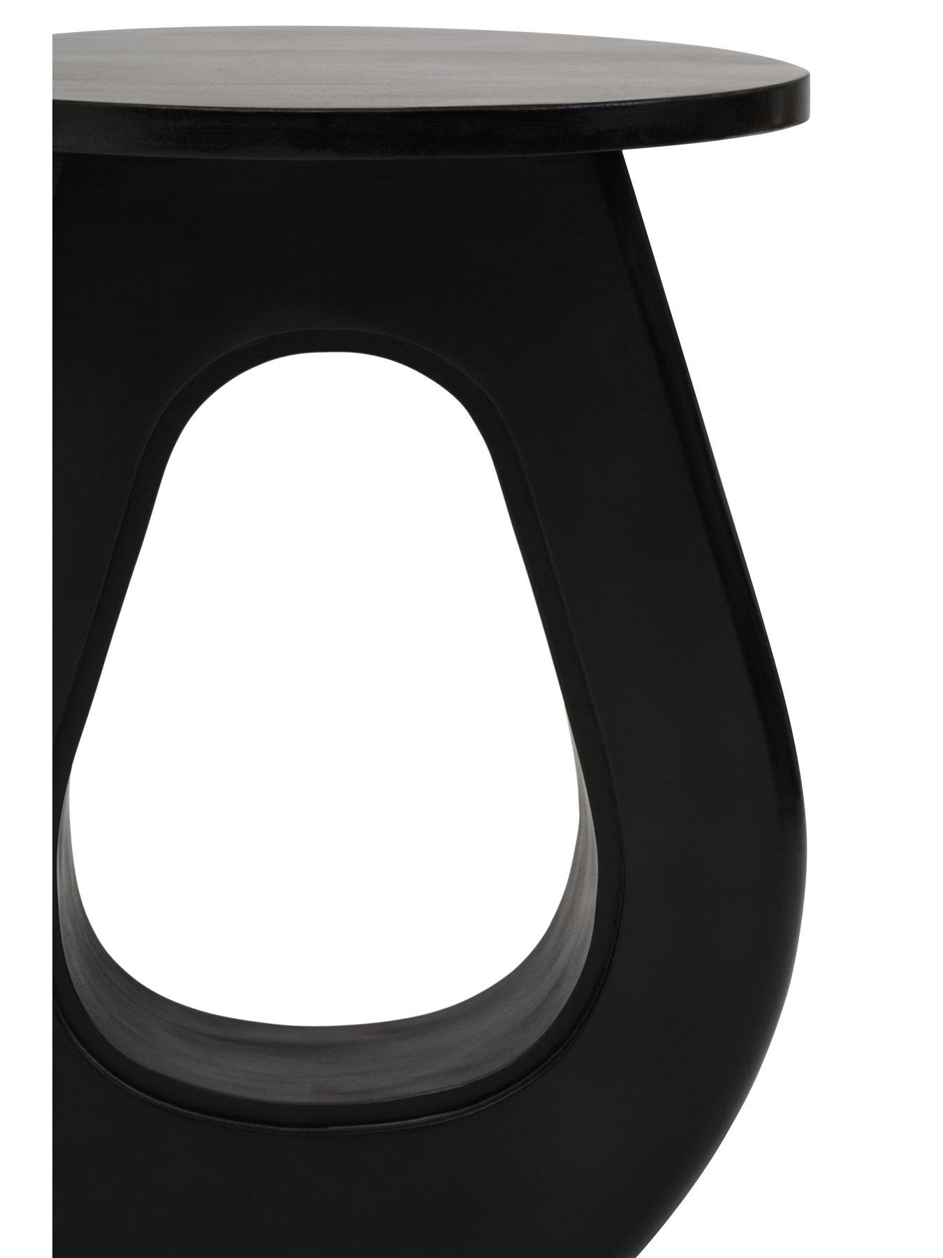  image of interiors-by-premier-walsa-mango-wood-side-table