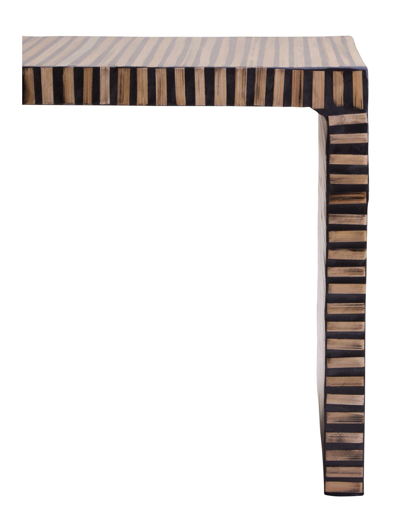  image of interiors-by-premier-bambusa-bamboo-side-table