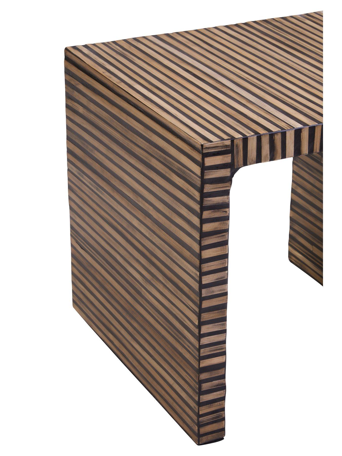  image of interiors-by-premier-bambusa-bamboo-side-table