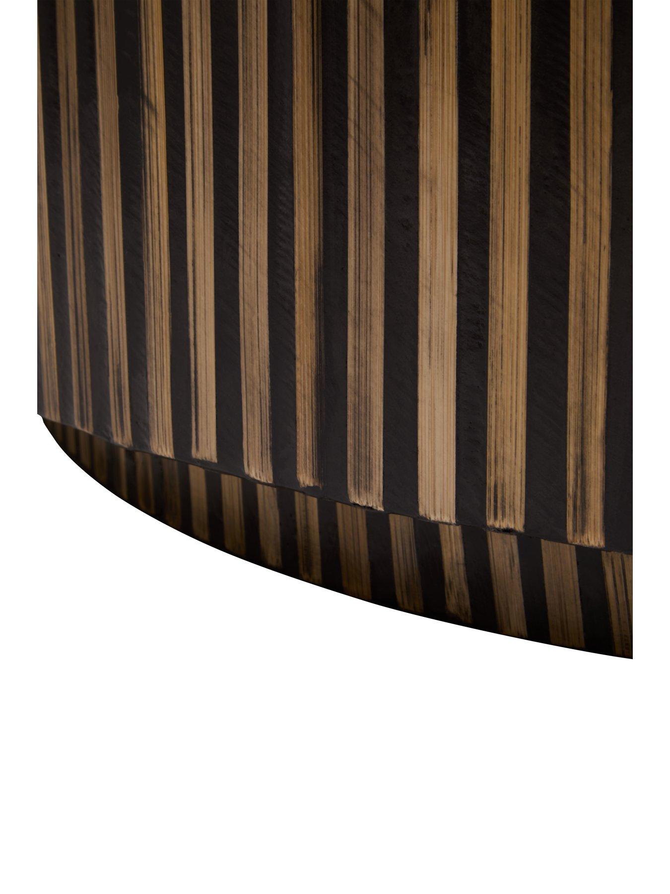  image of interiors-by-premier-bambusa-bamboo-round-coffee-table