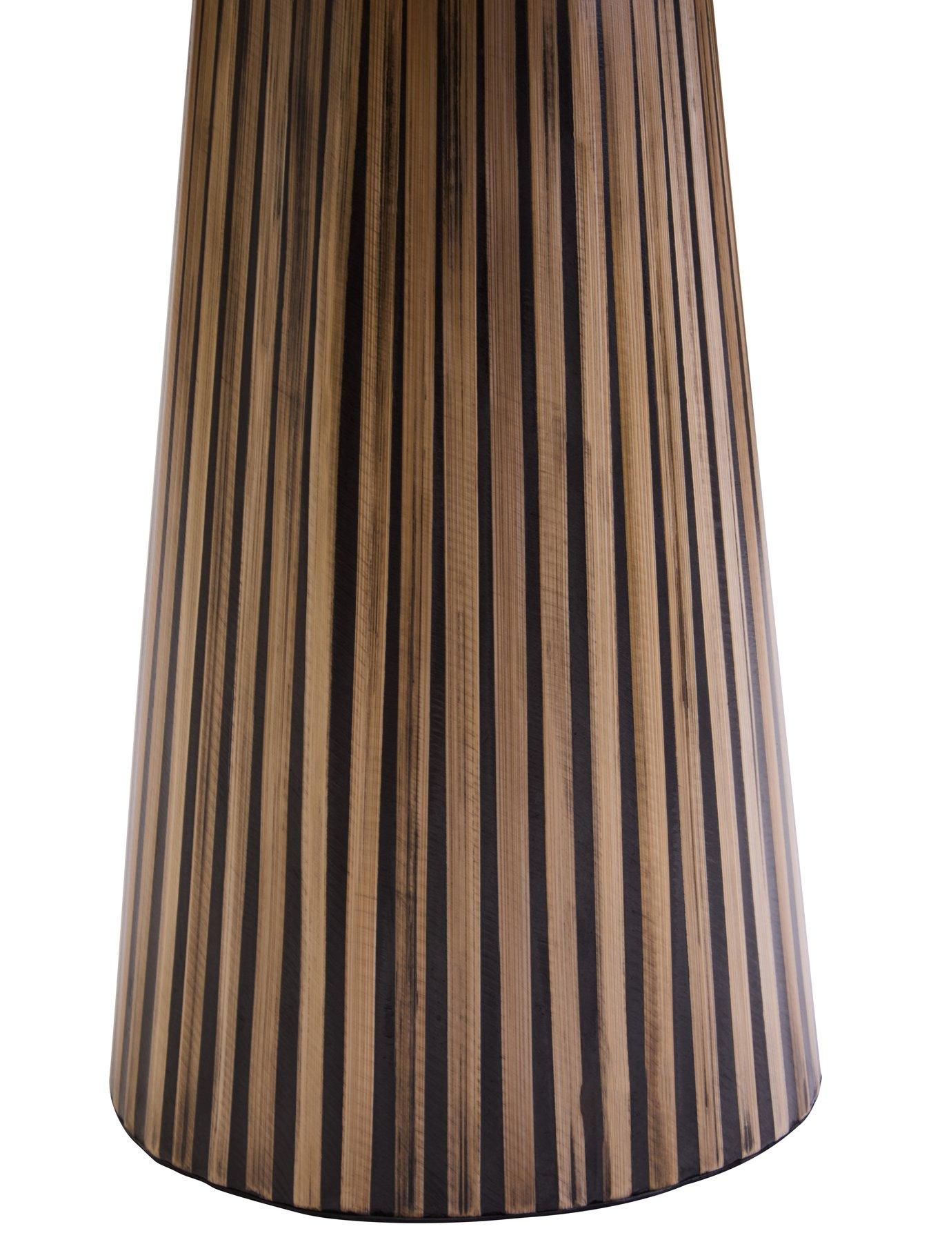  image of interiors-by-premier-bambusa-bamboo-round-side-table