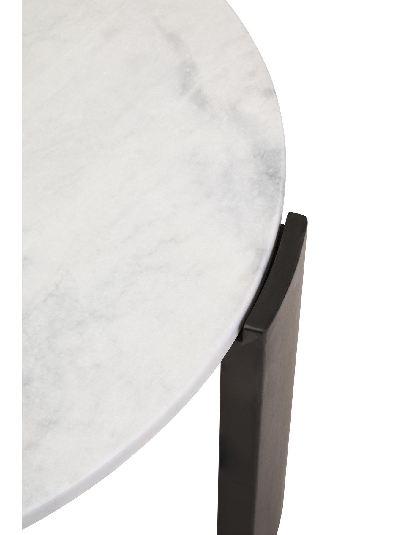  image of interiors-by-premier-palermo-marble-top-coffee-table