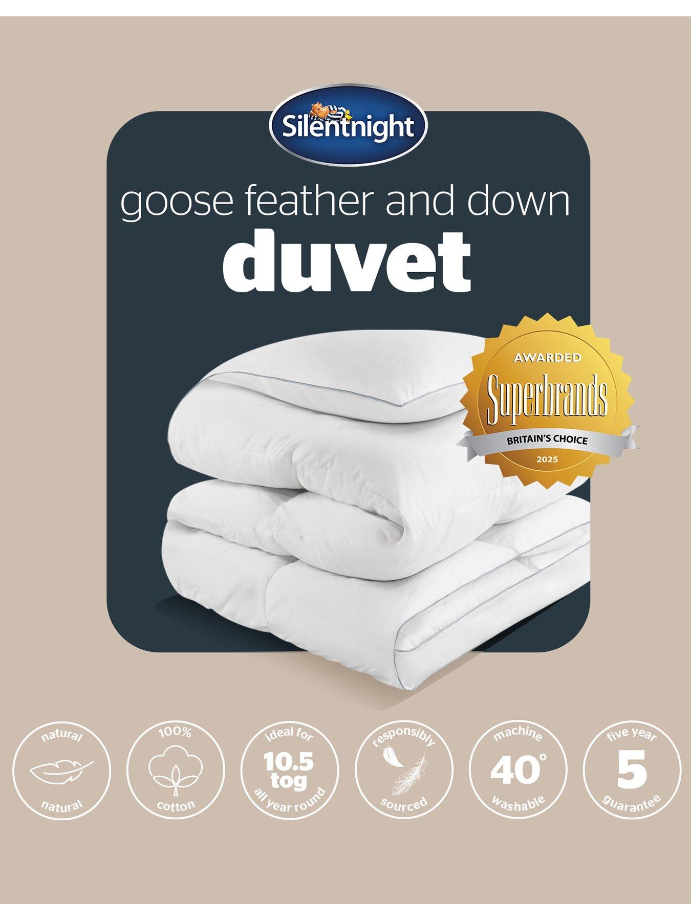 Image 7 of 7 of Silentnight Goose Feather &amp; Down Duvet - 10.5 Tog