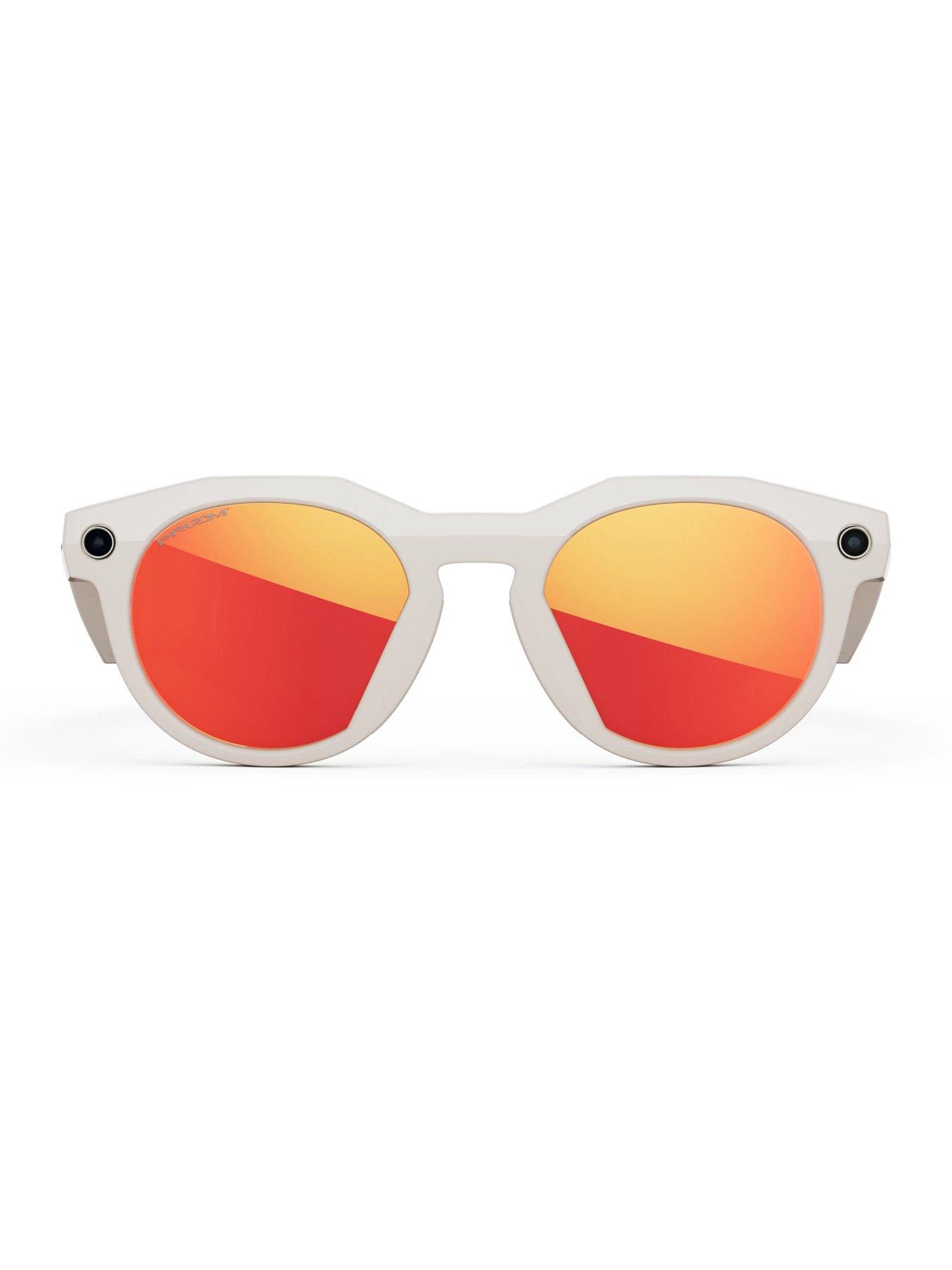  image of oakley-meta-hstn-with-meta-ai-audio-photo-video-compatibility-warm-grey-prizmtrade-ruby