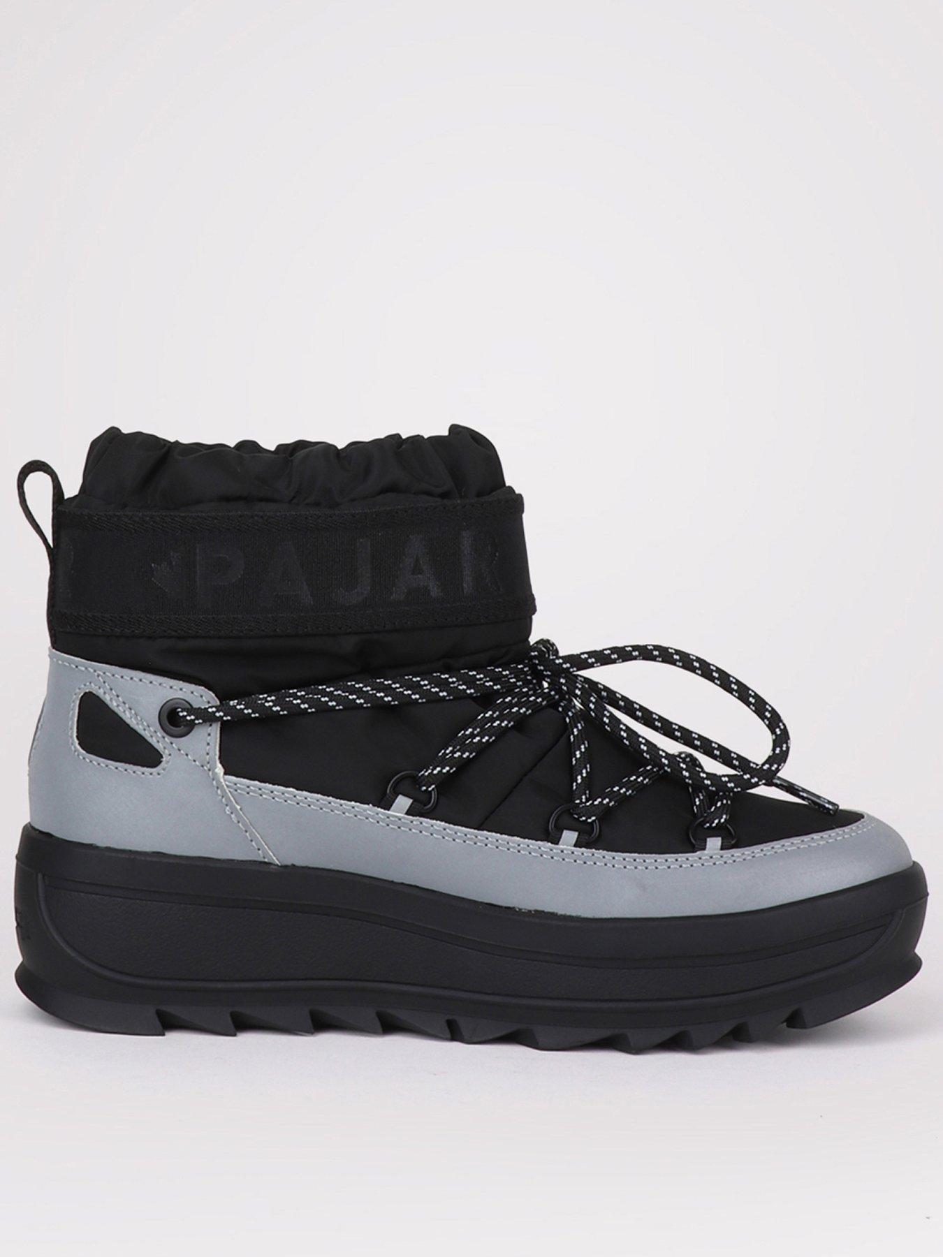 Pajar Galaxy Mini Snow Boot - Black/silver