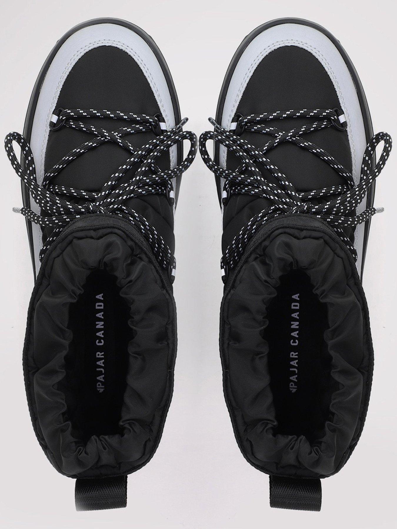  image of pajar-galaxy-mini-snow-boot-blacksilver