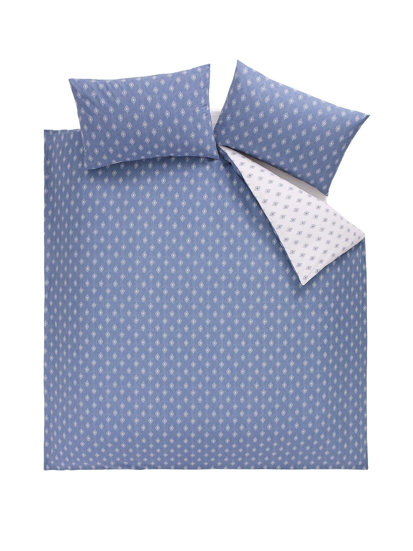 Image 2 of 5 of The Very Collection Zen Block Print Duvet Set
