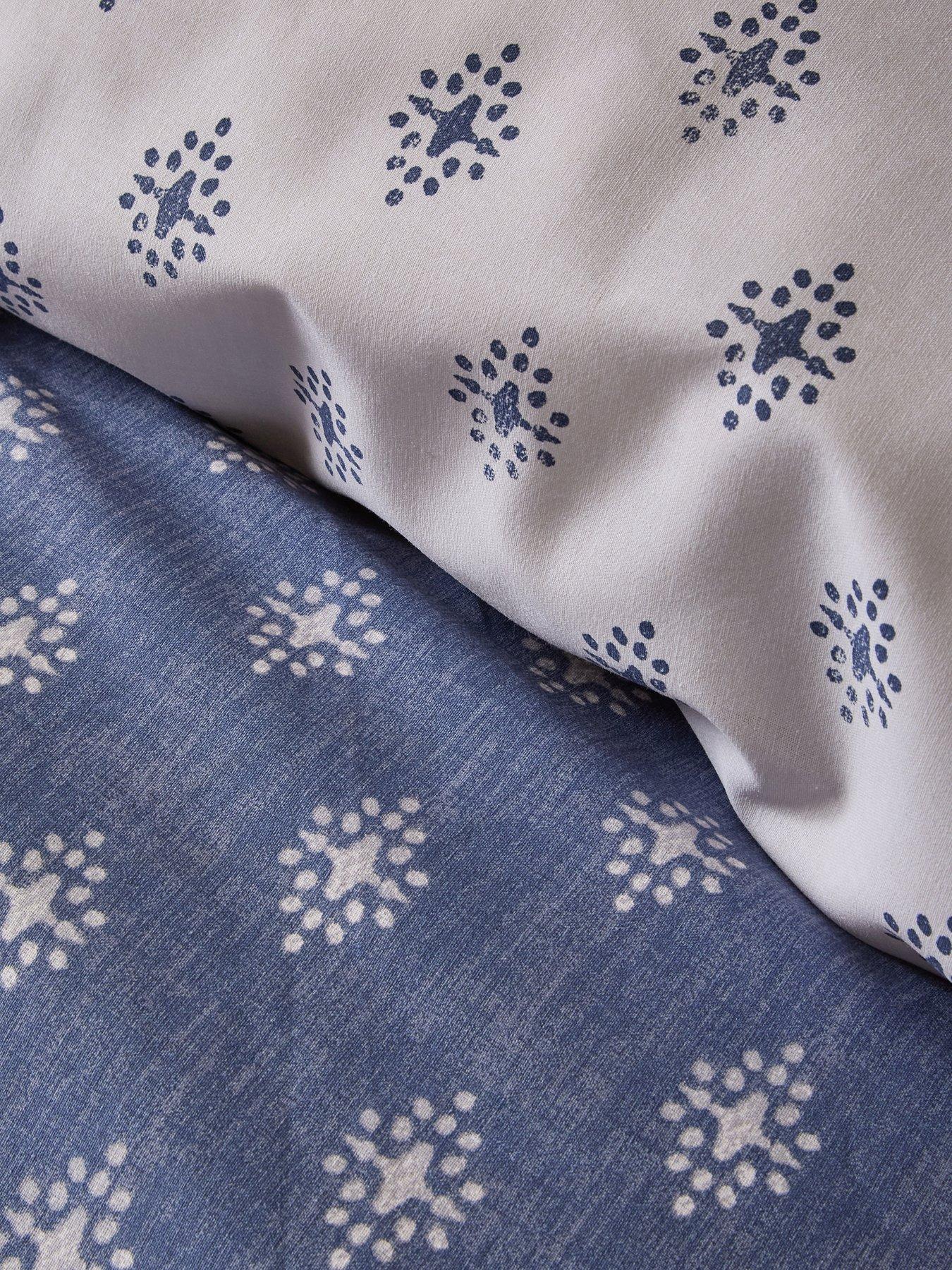 Image 4 of 5 of The Very Collection Zen Block Print Duvet Set
