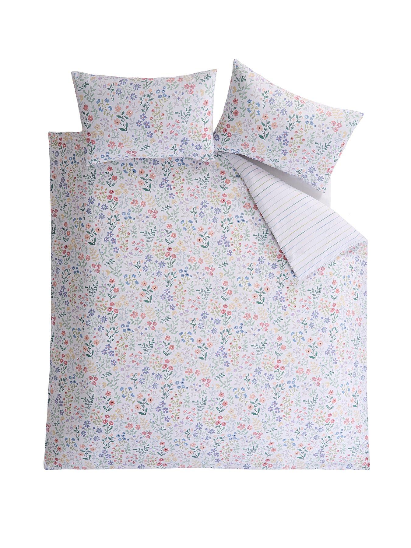 Image 2 of 6 of The Very Collection Spring Floral Printed Duvet Set