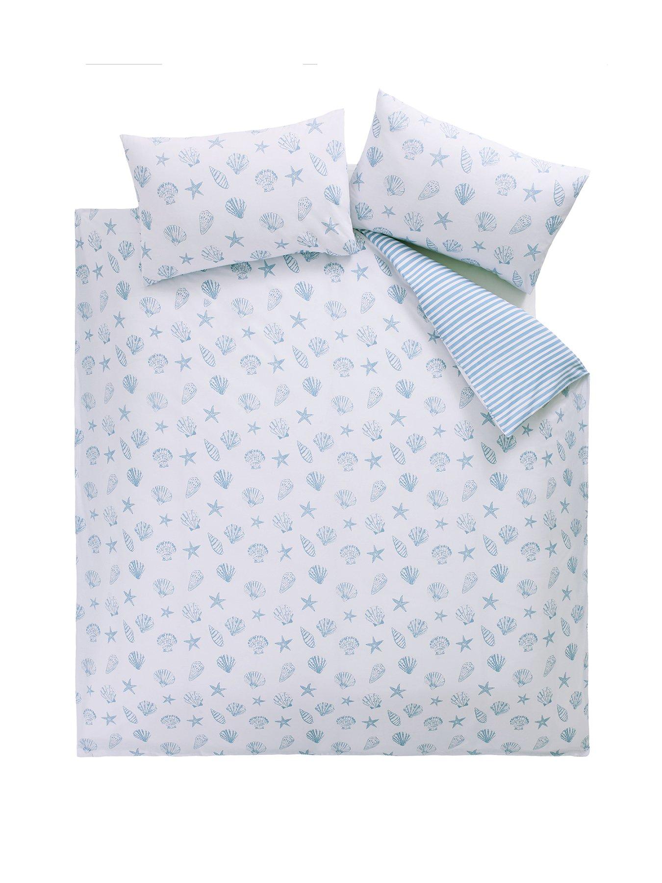  image of the-very-collection-shells-printed-duvet-set