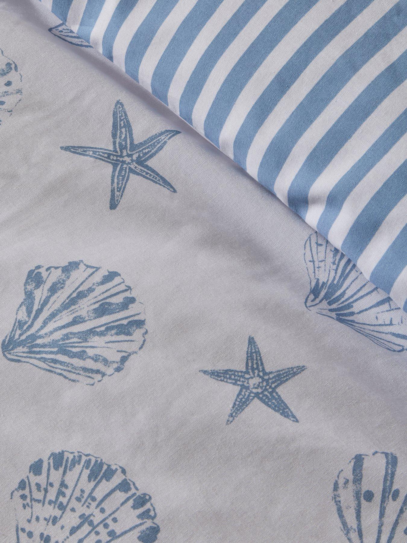  image of the-very-collection-shells-printed-duvet-set