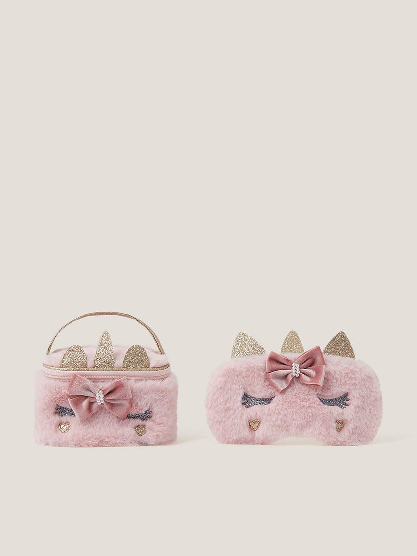 undefined Girls Beau Unicorn Sleep Set - Pink