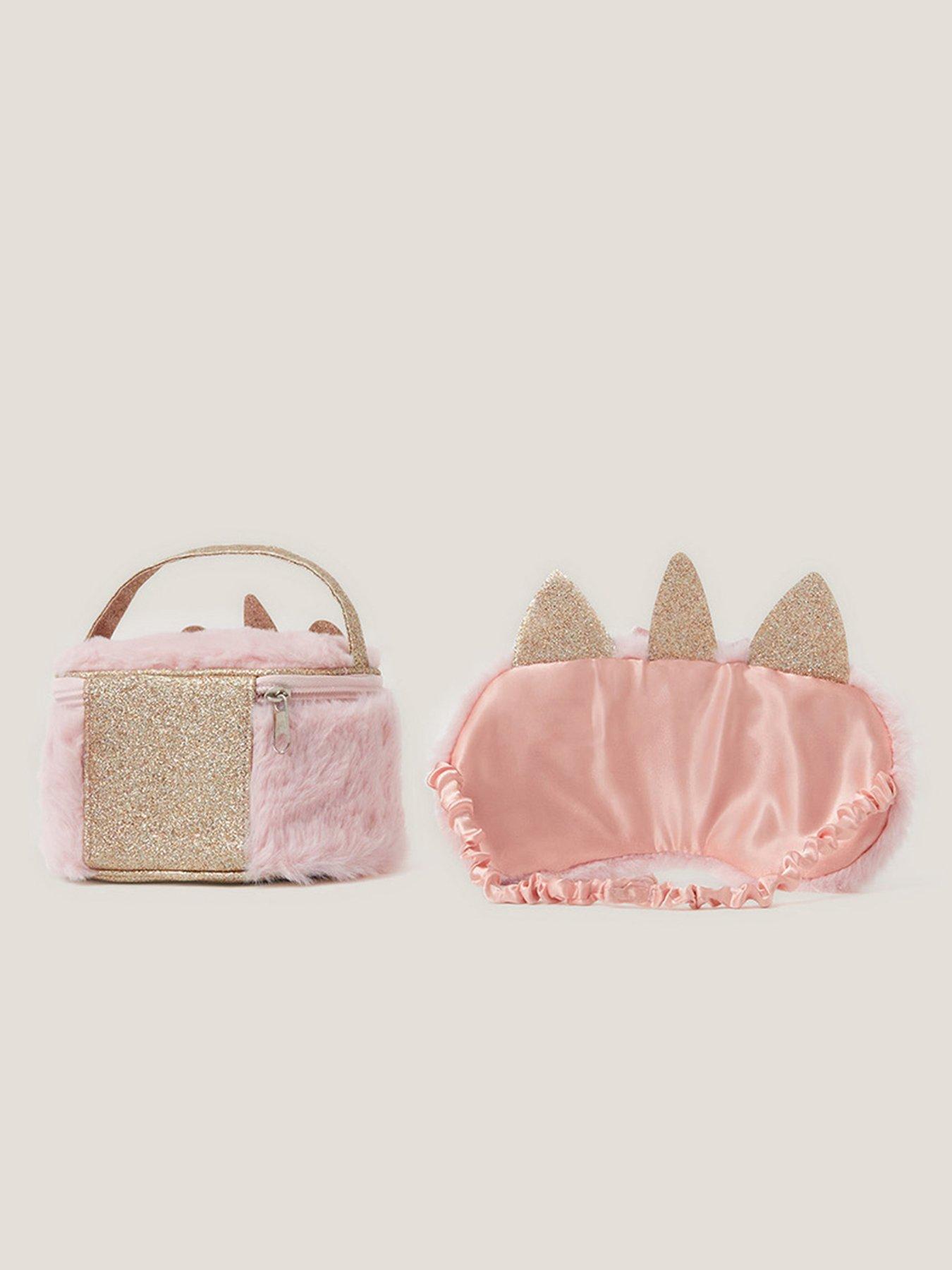 Image 3 of 3 of Monsoon Girls Beau Unicorn Sleep Set - Pink