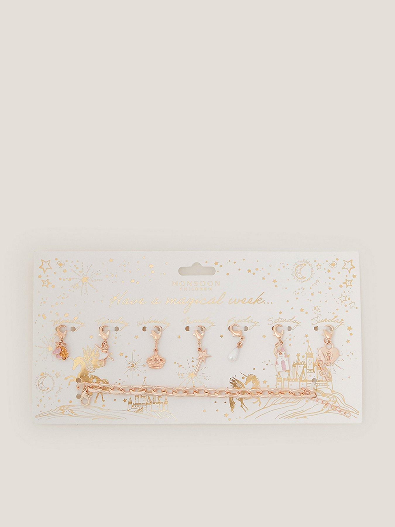 undefined Girls Fairytale Charm Bracelet - Pink