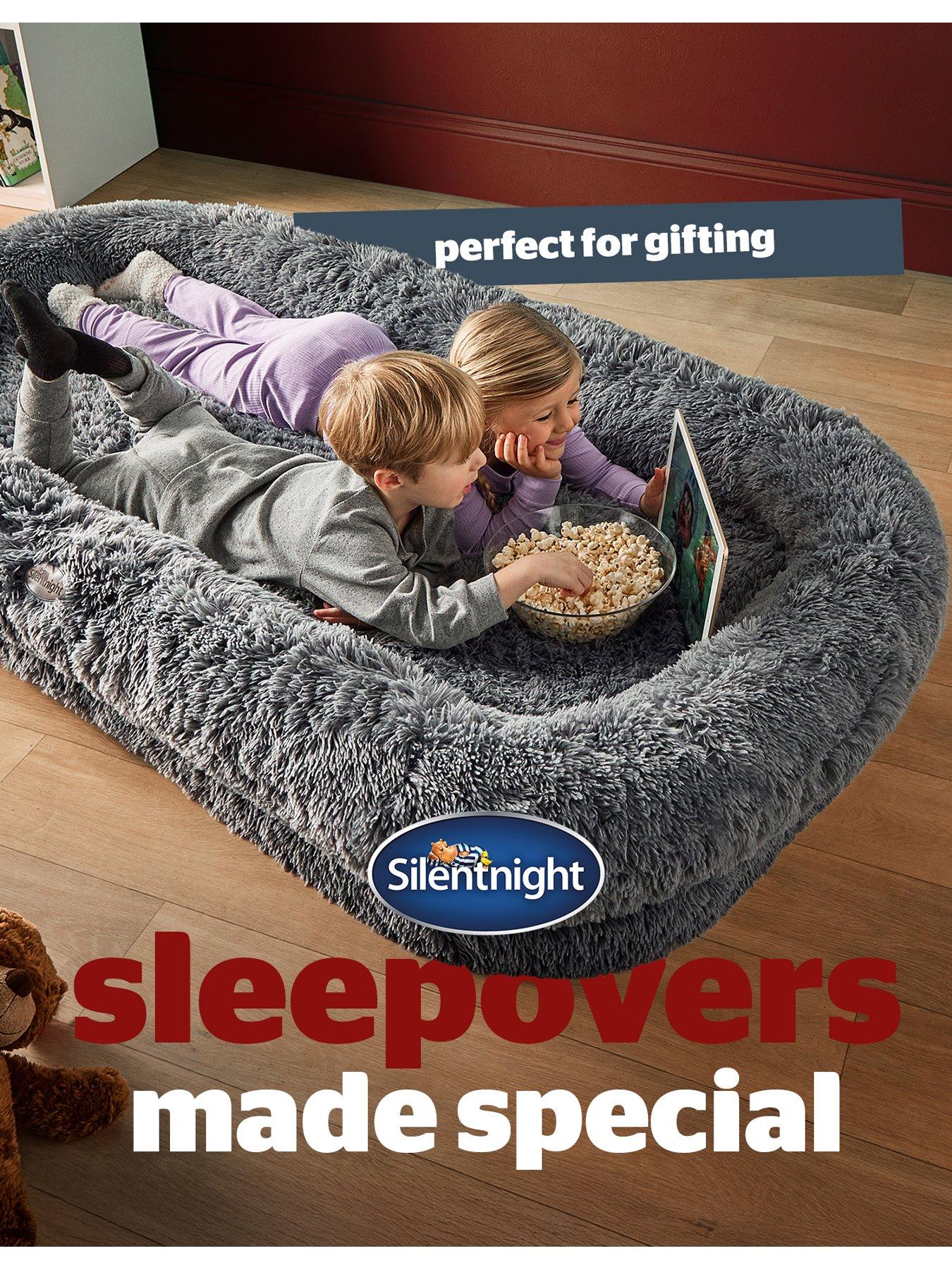  image of silentnight-snugglepod-human-pet-bed-grey
