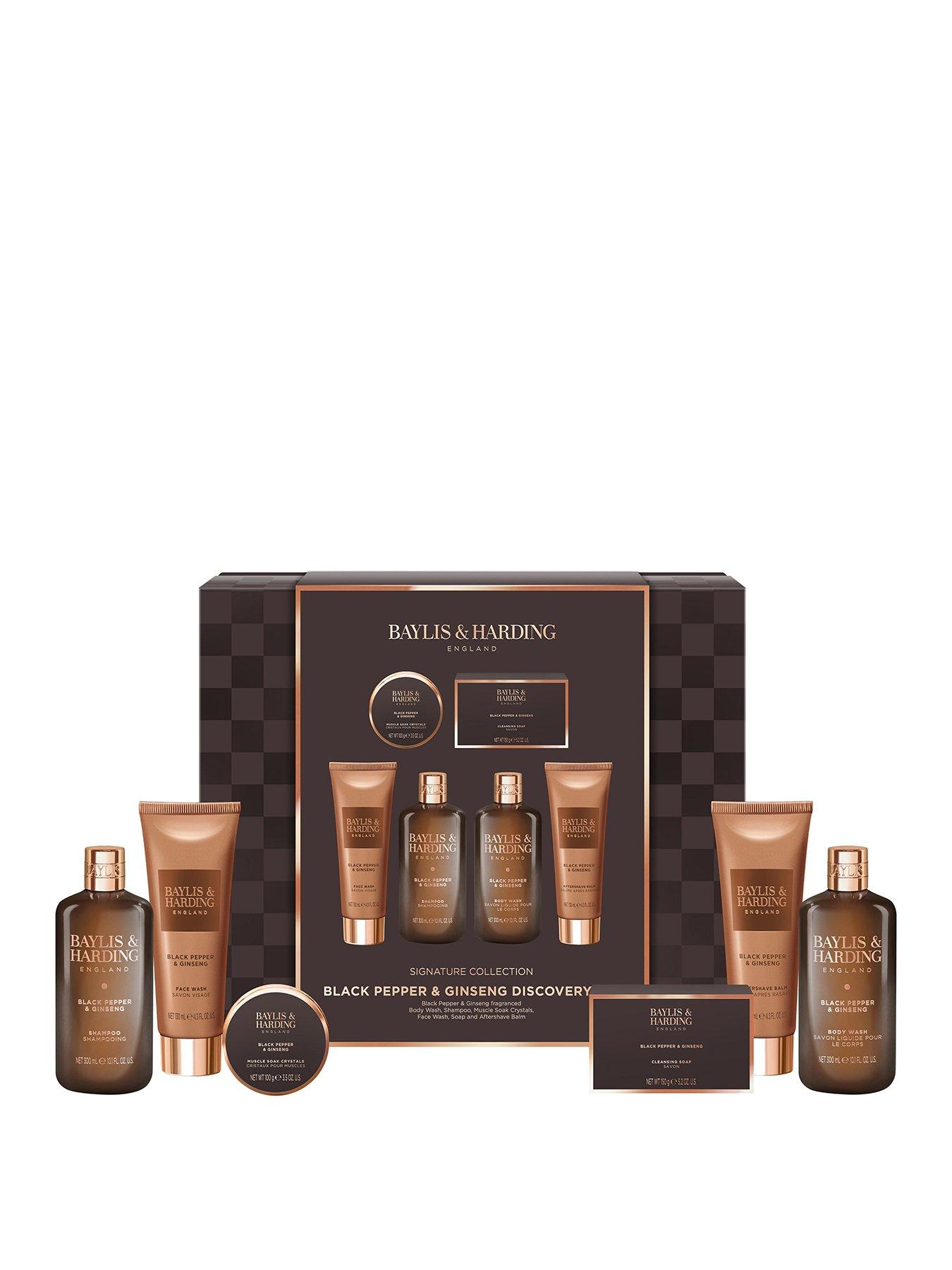 undefined Black Pepper & Ginseng Men's Body Care Kit Gift Set