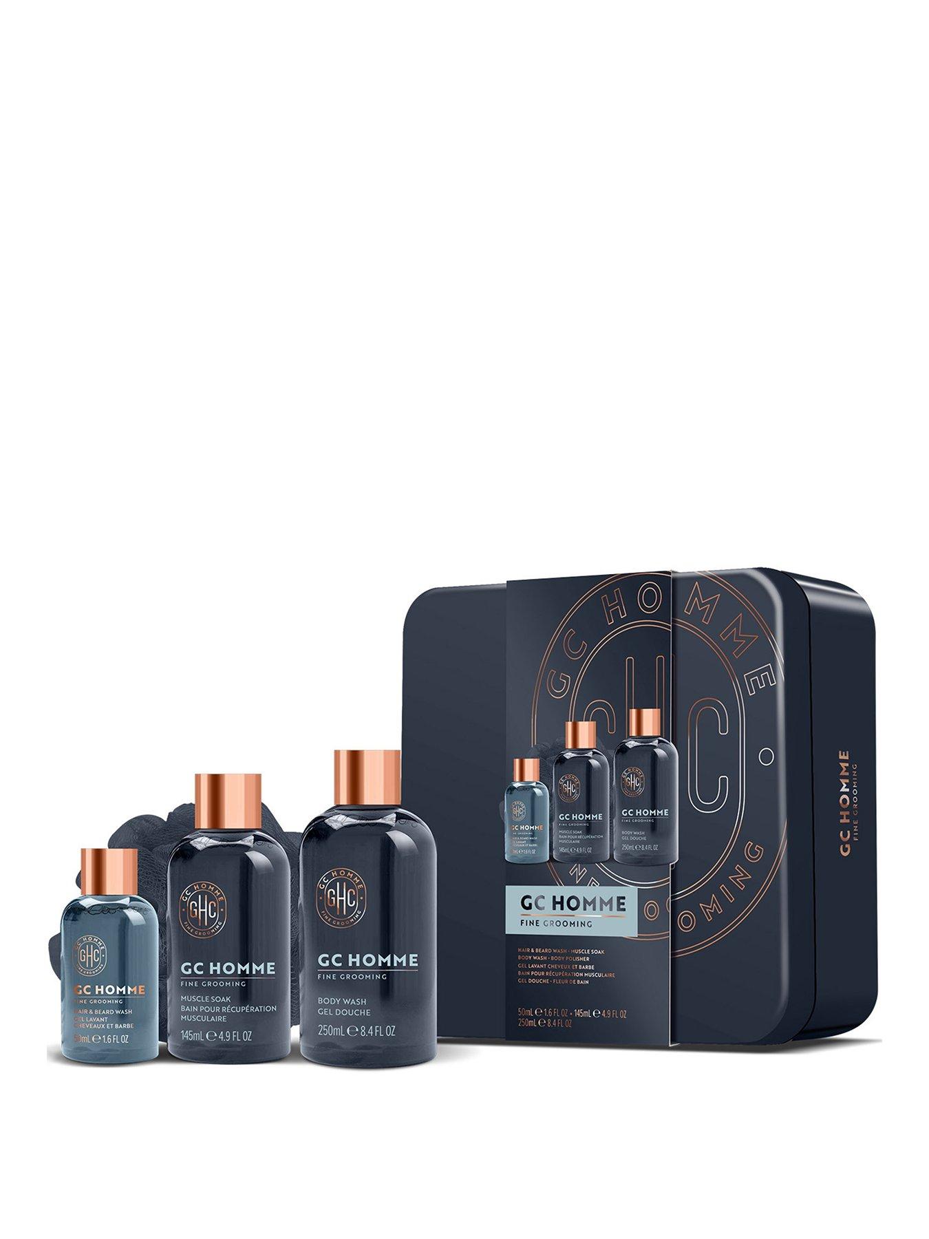 The Luxury Bathing Company GC Homme Freshen Up Mens Tin Gift Set