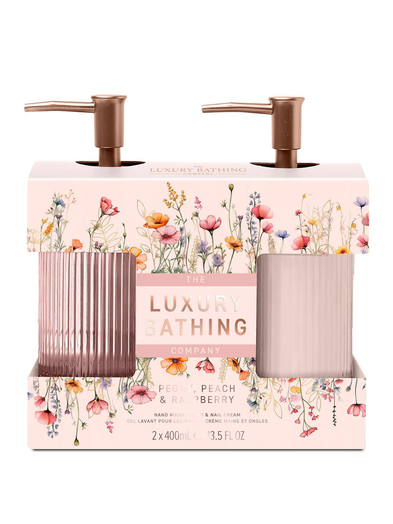 The Luxury Bathing Company Heavenly Hand Care Duo - Peony, Peach & Raspberry