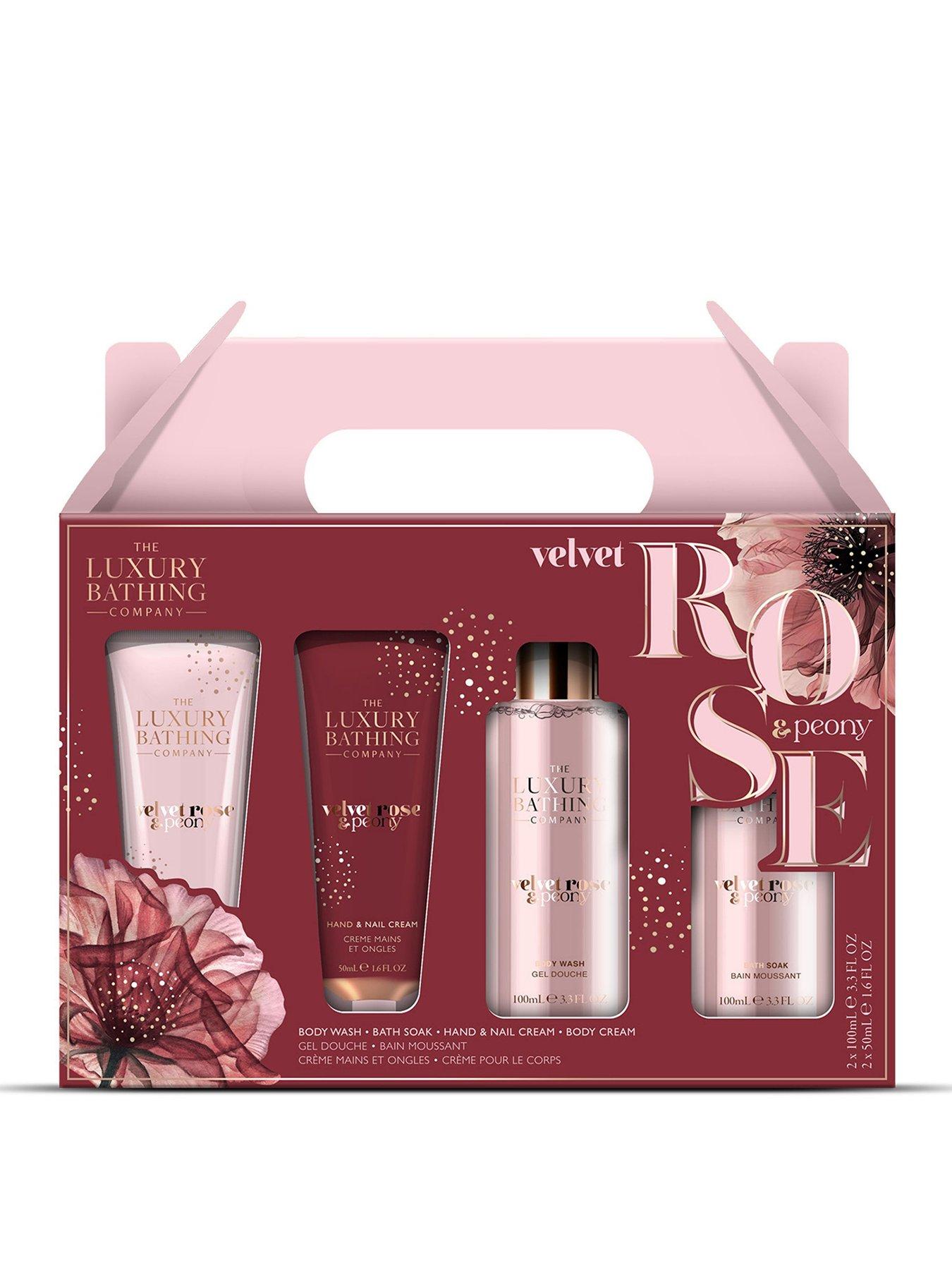The Luxury Bathing Company Top To Toe Essentials - Velvet Rose & Peony