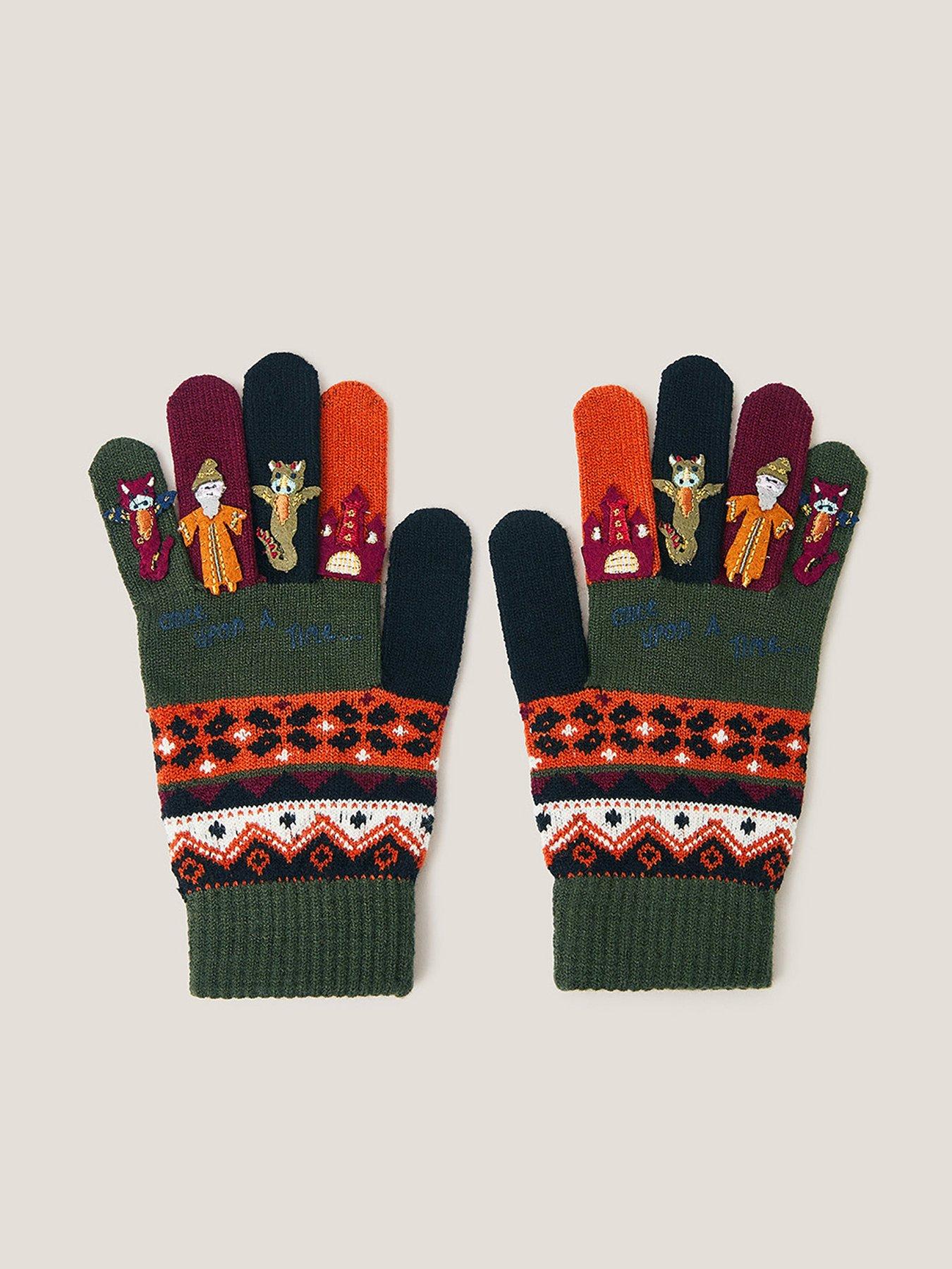 undefined Boys Dragon Novelty Gloves - Multi