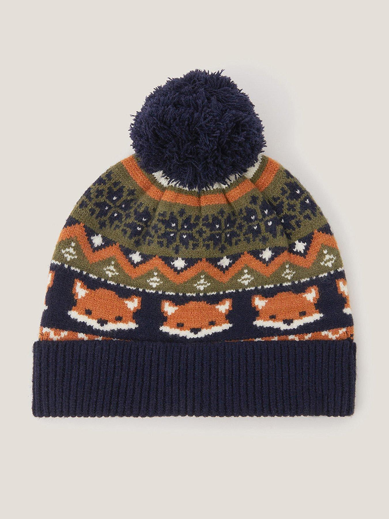 Monsoon Boys Fox Hat - Multi