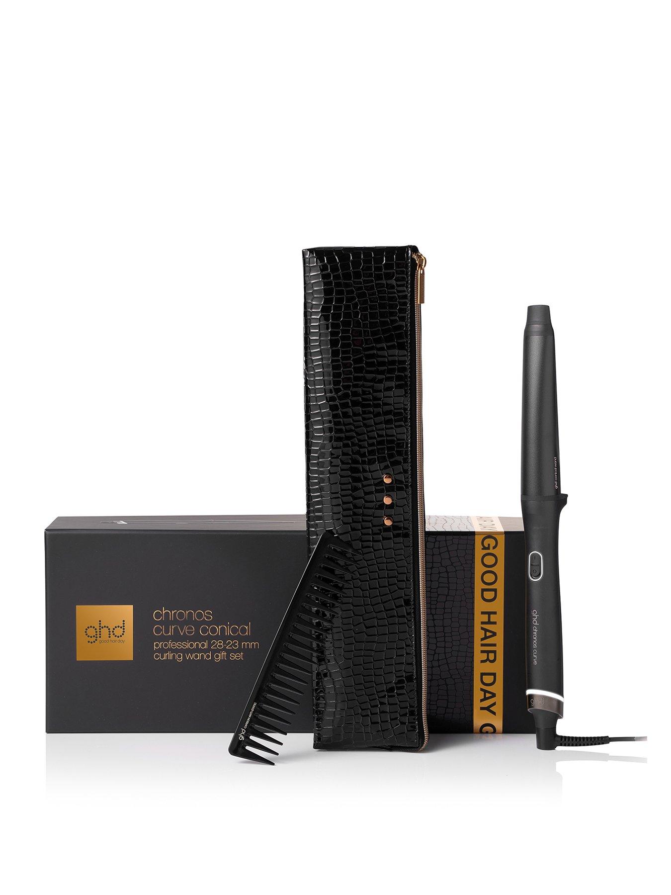 ghd ghd Conical Wand gift set with detangling comb and bag