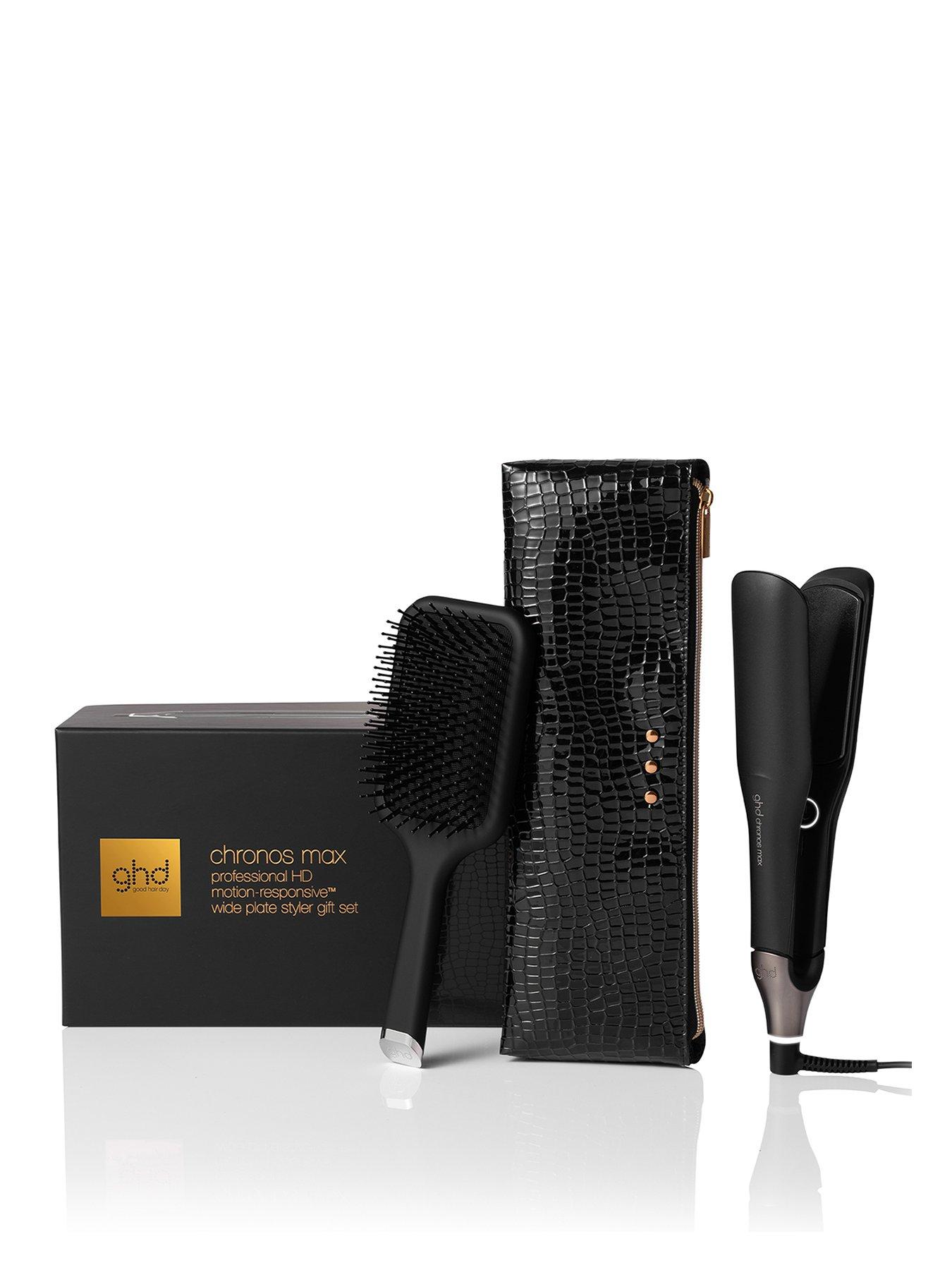 ghd ghd Chronos Max styler gift set with paddle brush and styler bag