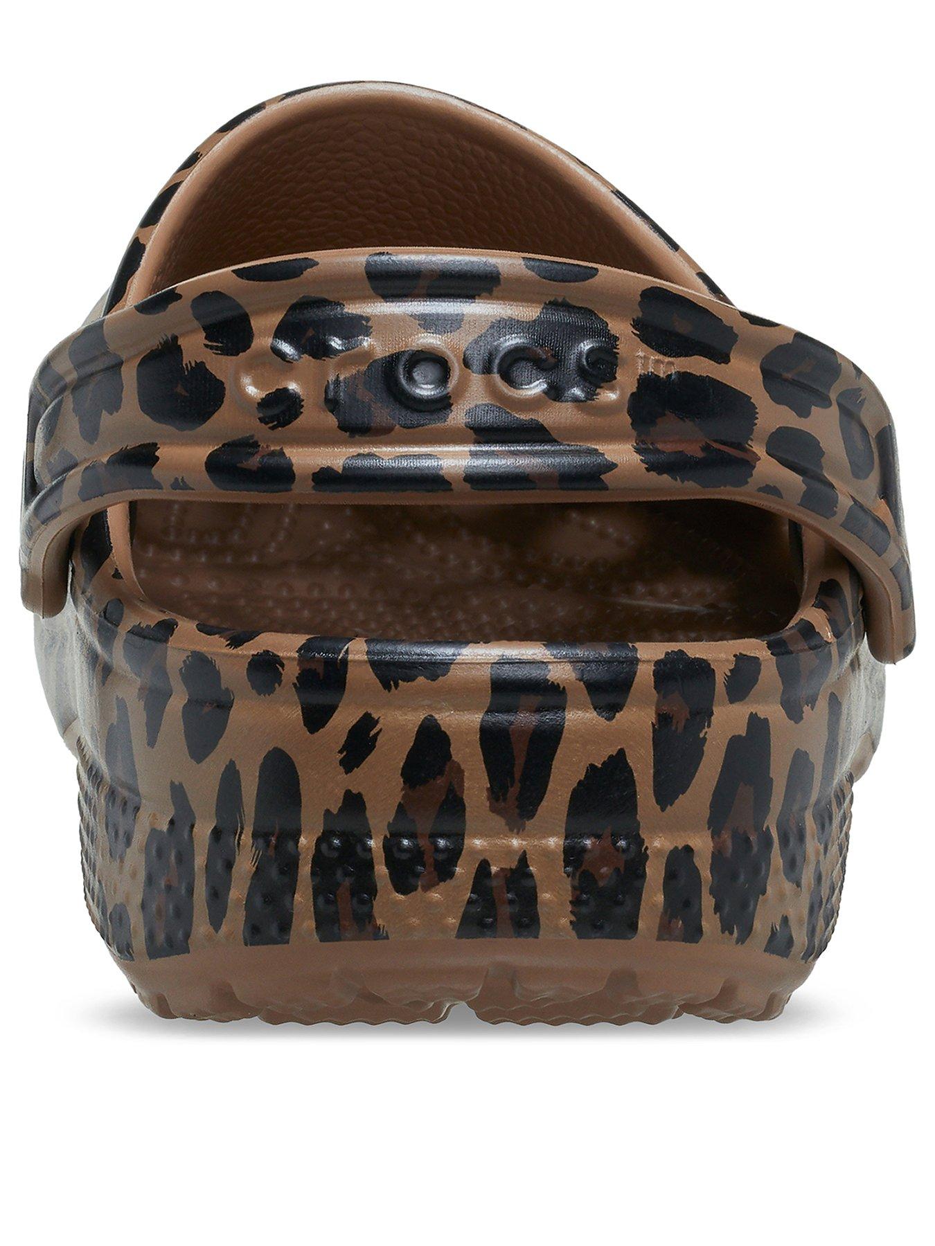  image of crocs-toddler-classic-animal-clog-leopard