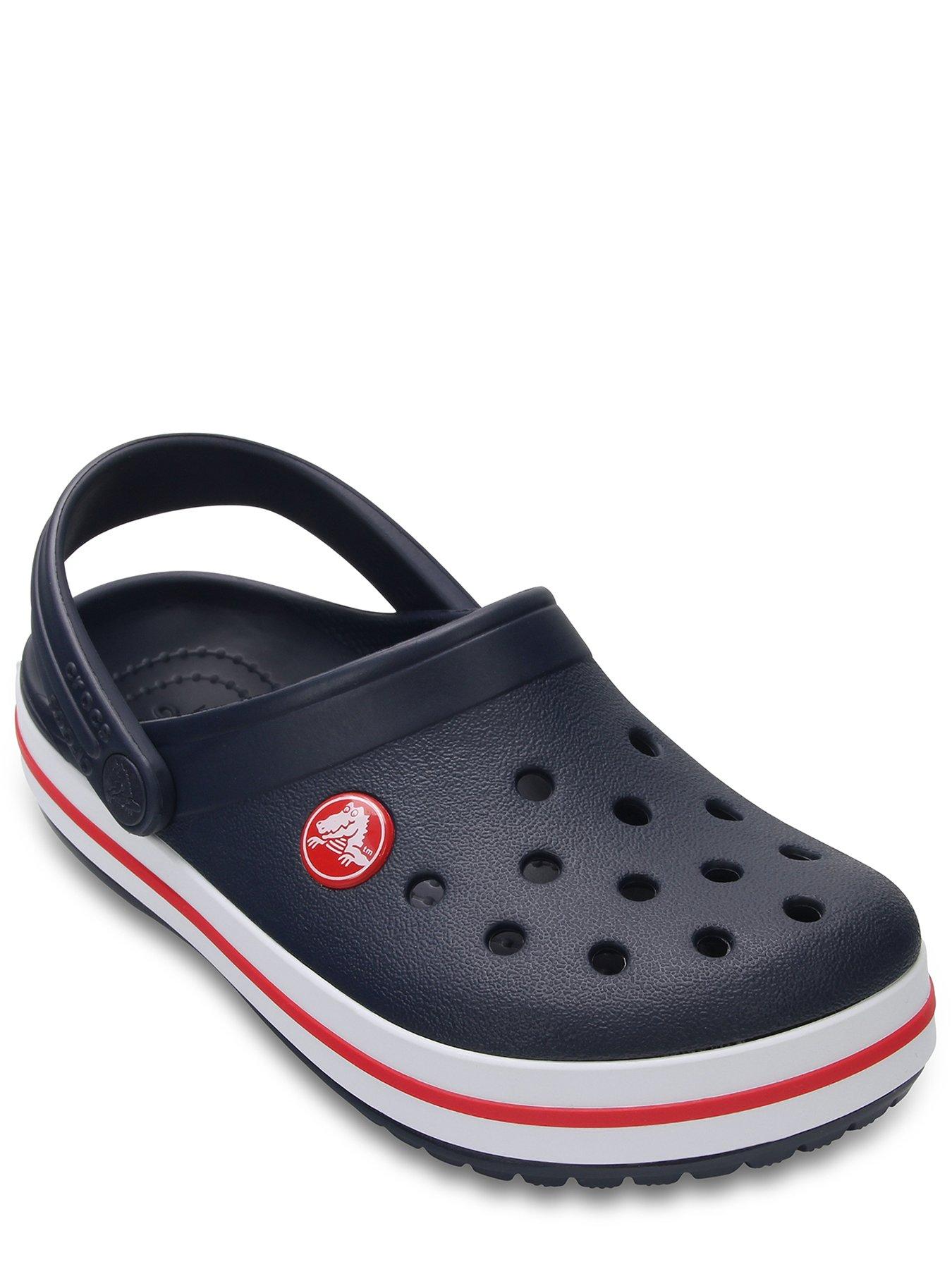  image of crocs-toddler-crocband-clog-navyred