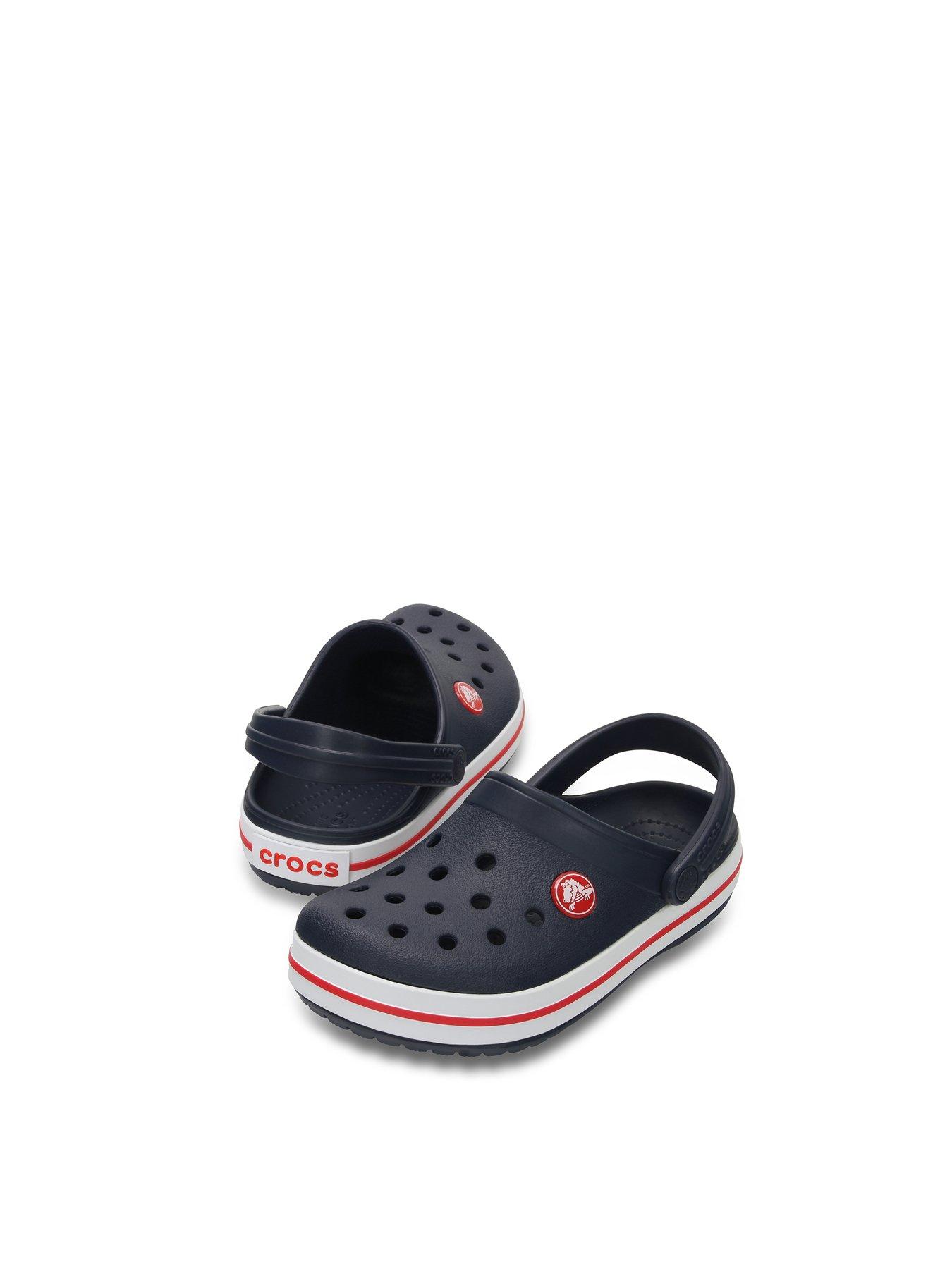  image of crocs-toddler-crocband-clog-navyred
