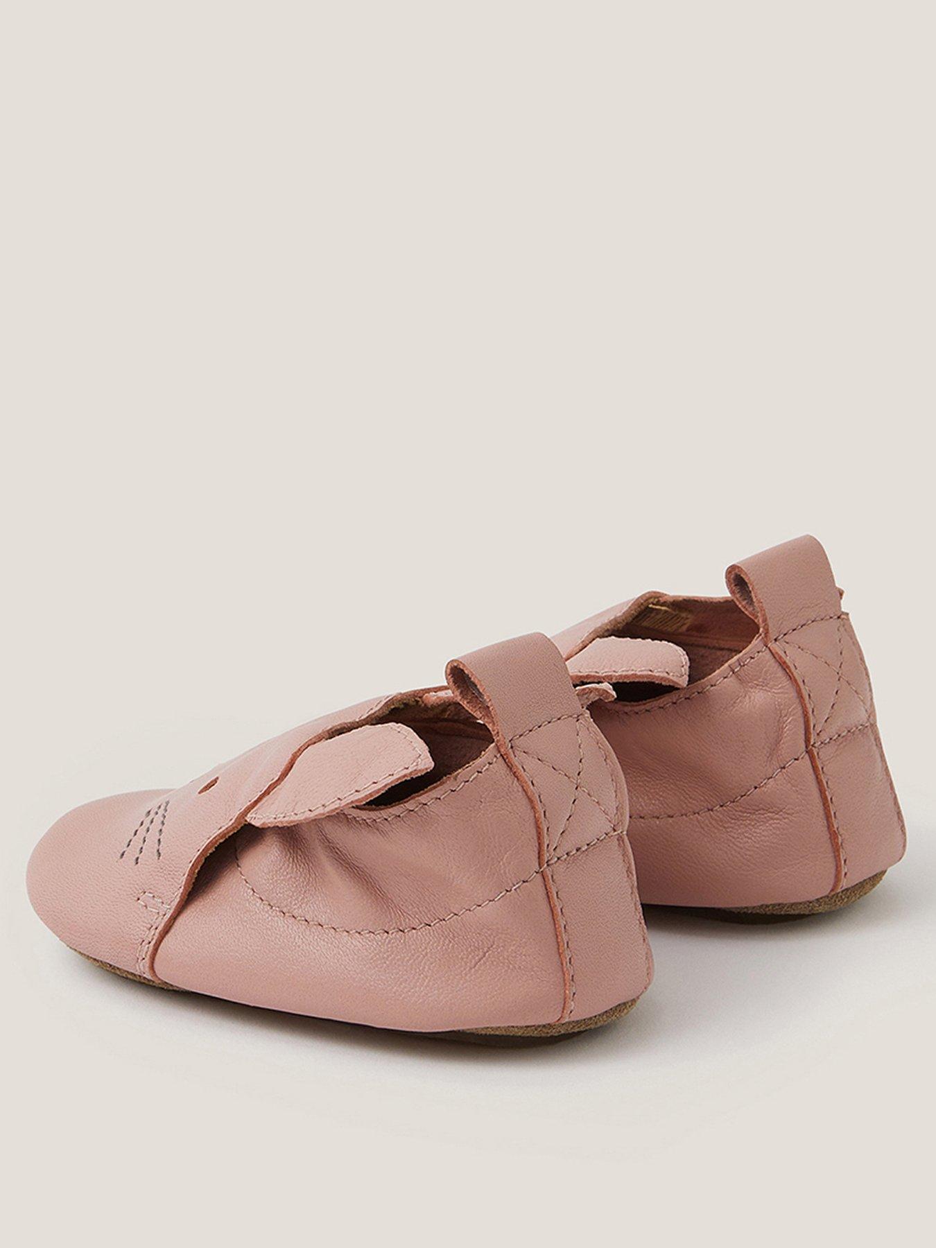Image 3 of 3 of Monsoon Baby Girls Novelty Leather Bootie - Pink